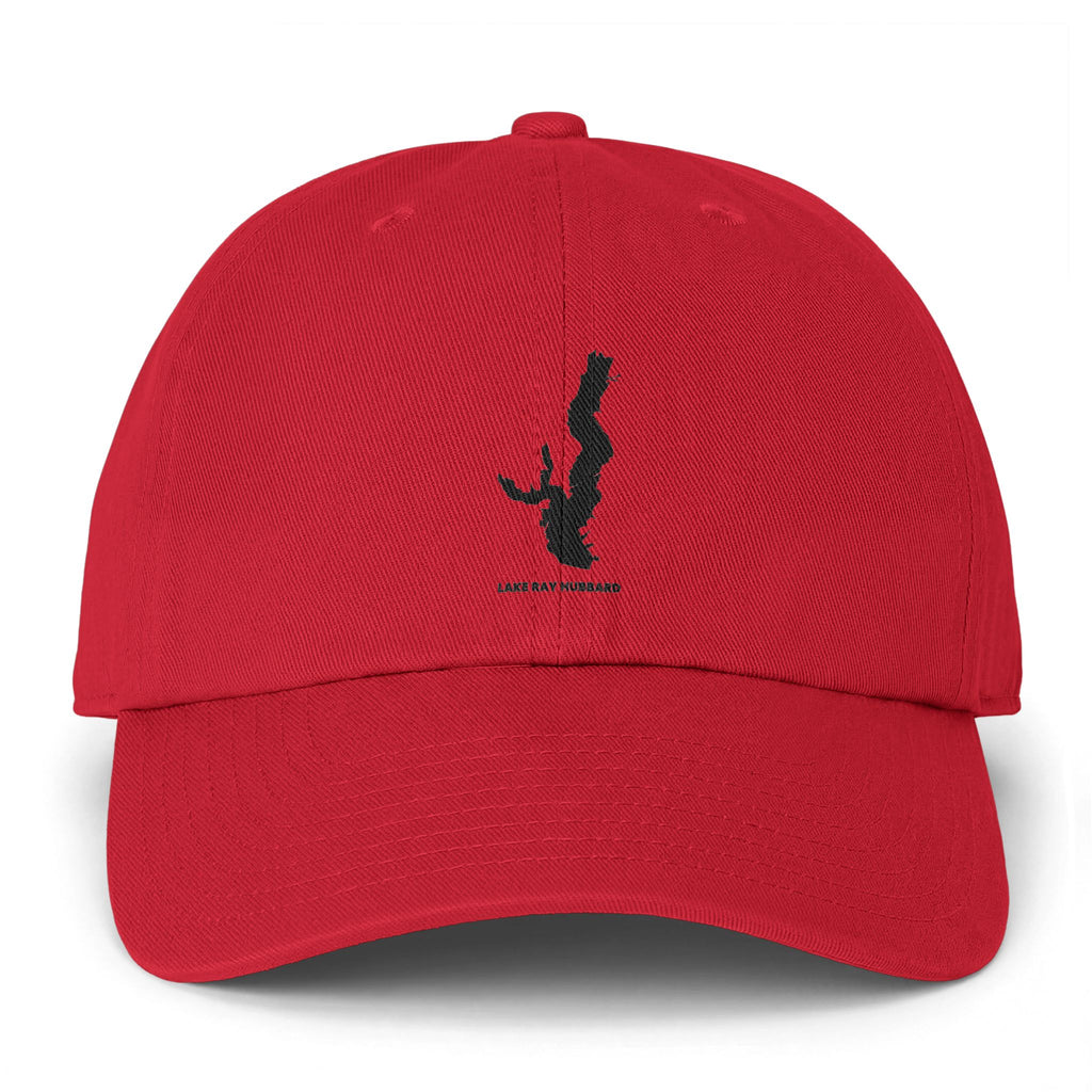 Lake Ray Hubbard Clean Up Cap — Lake Map Baseball Hat