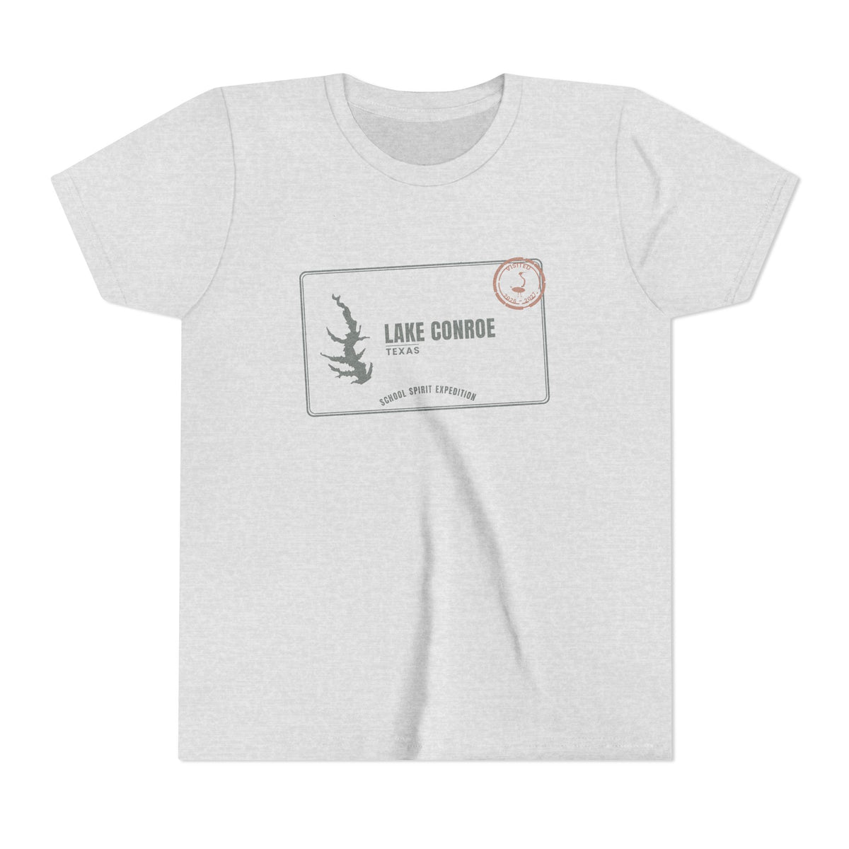 Lake Conroe Kids Tee — Lake Conroe Field Trip Youth Short Sleeve Shirt