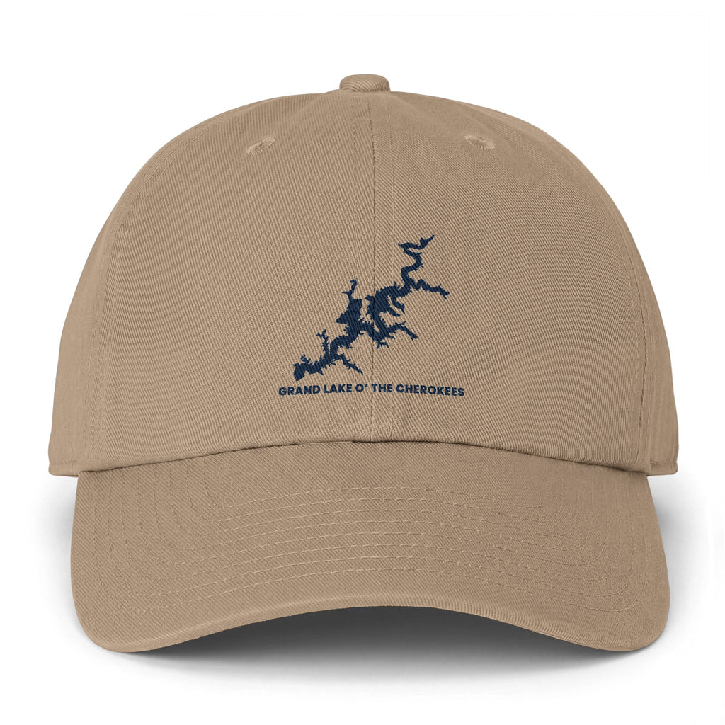 Grand Lake Cleanup Cap - Embroidered 'Clean Up Cap' Environmental Volunteer Hat