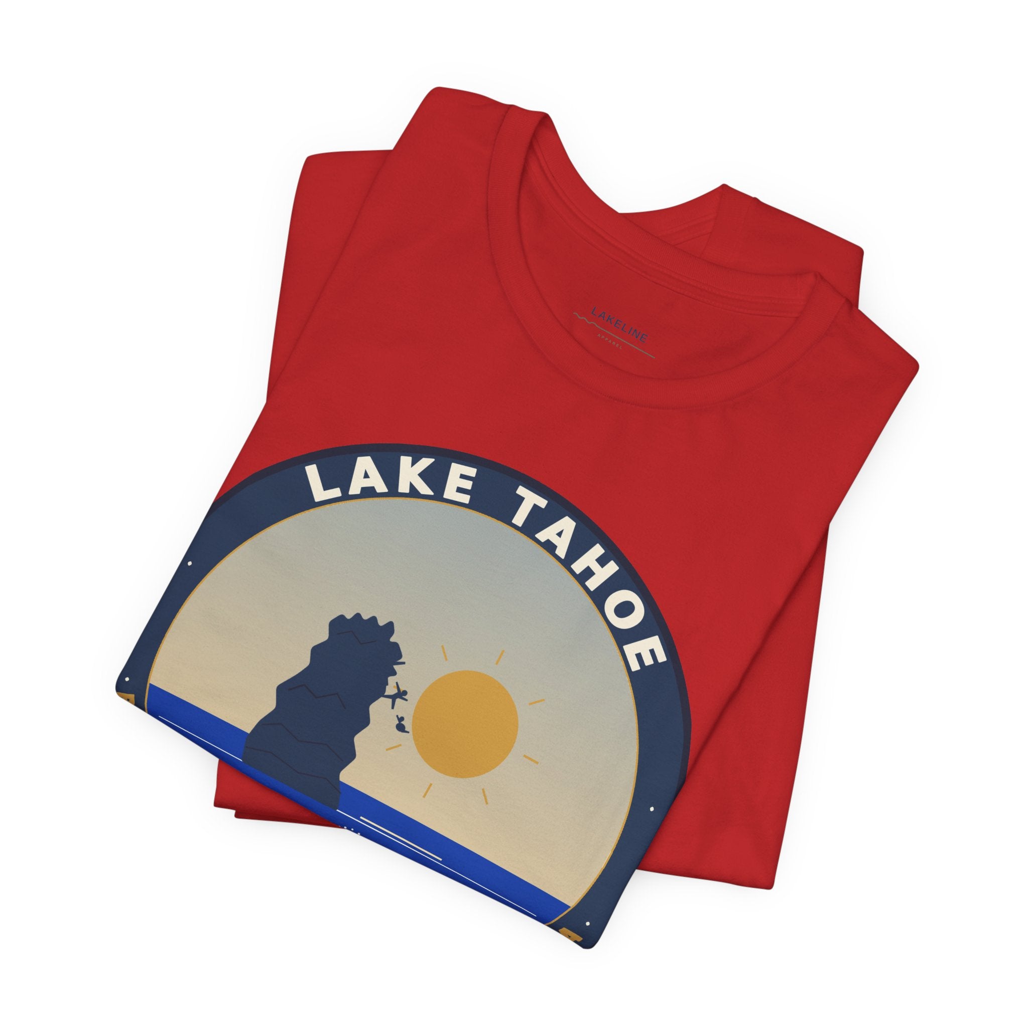 Lake Tahoe - Rooster Rock Unisex Jersey Short Sleeve Tee