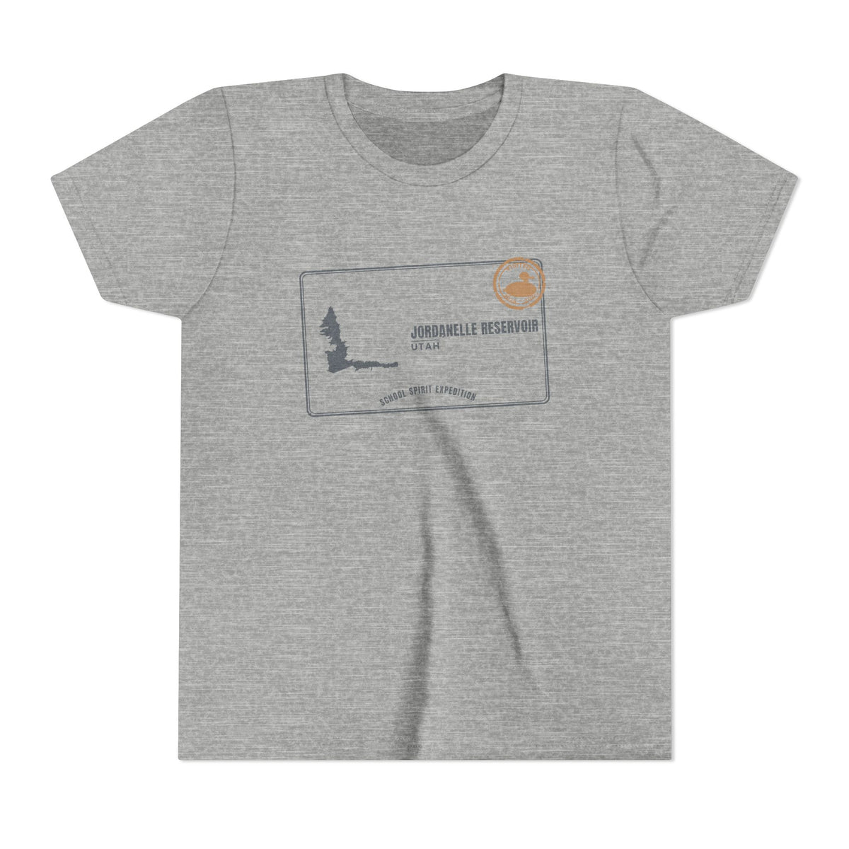 Jordanelle Reservoir Kids Tee — Jordanelle Reservoir Field Trip Youth Short Sleeve Shirt