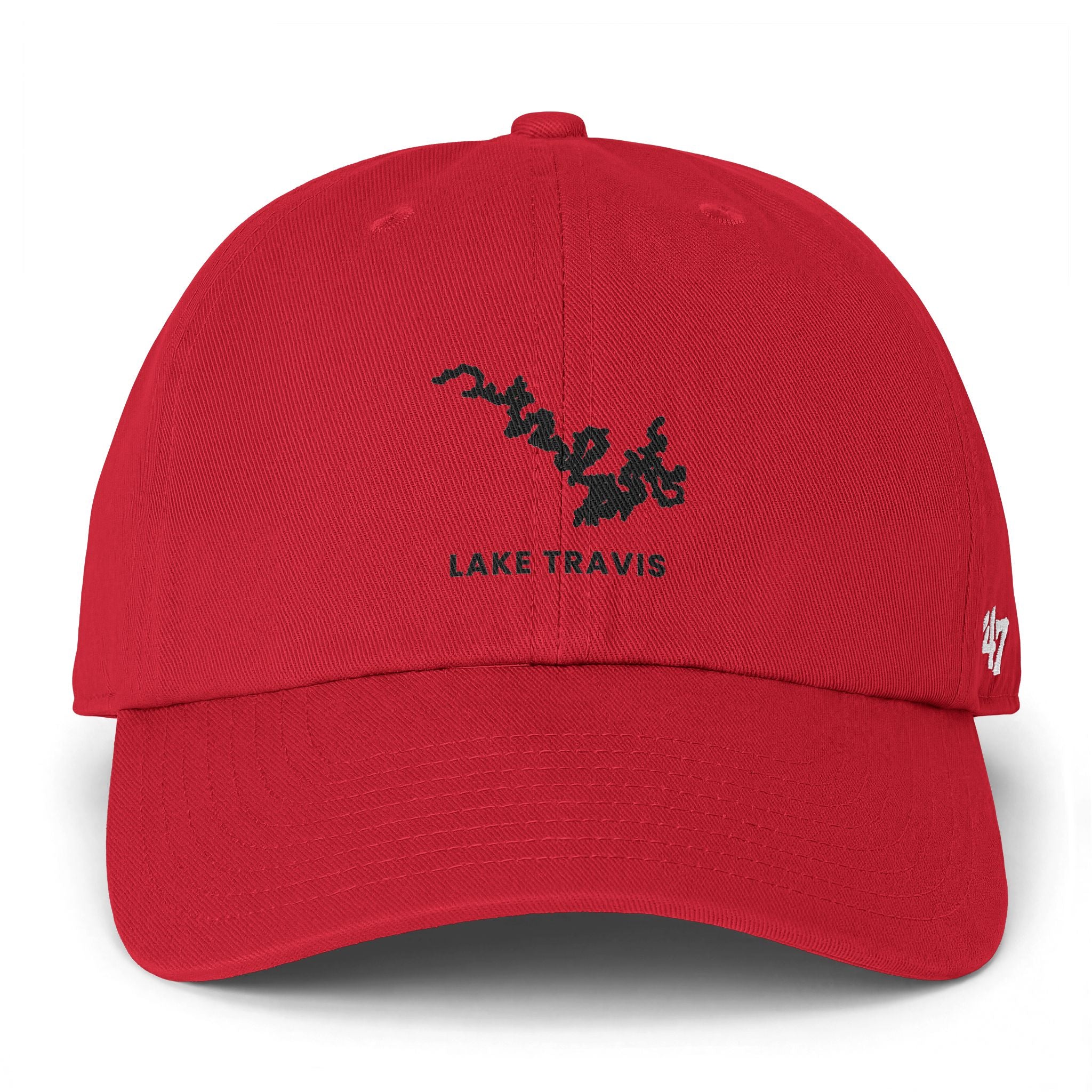 Lake Travis Embroidered Cap - Clean Up Cap