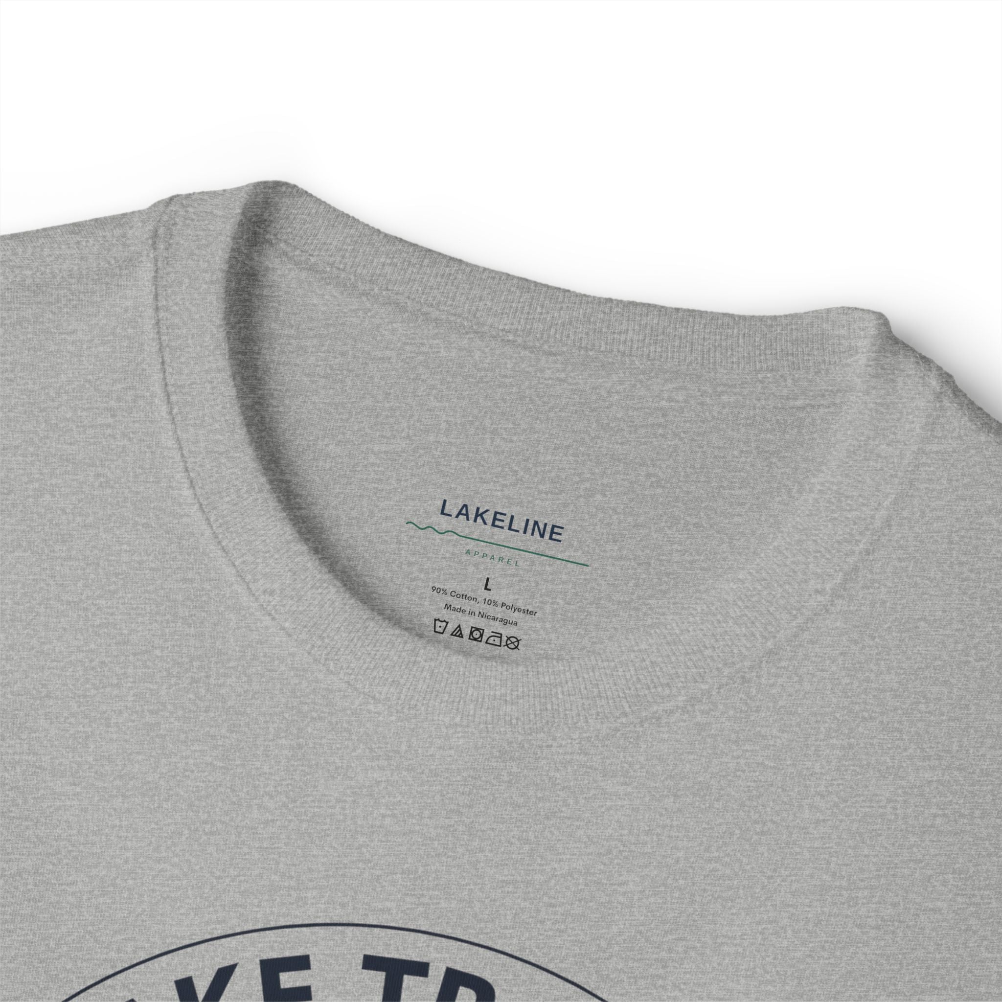 Lake Travis Map Tee — Lake Travis, Texas Graphic T-Shirt