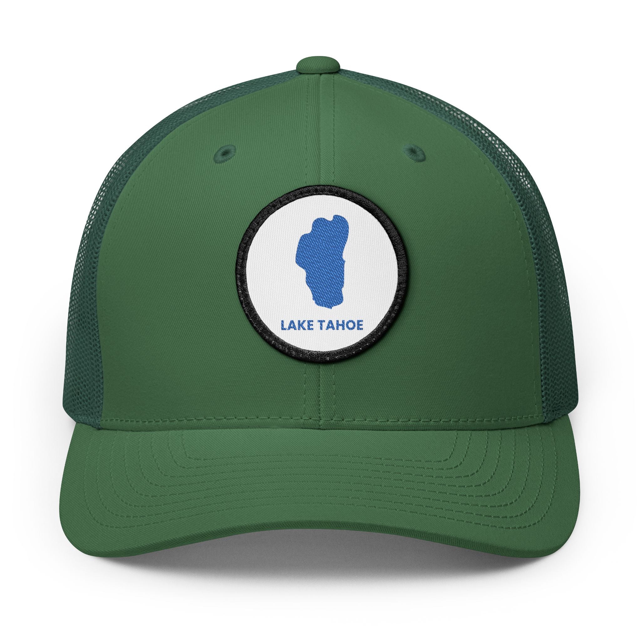 Lake Tahoe Trucker Cap – Embroidered Patch Snapback