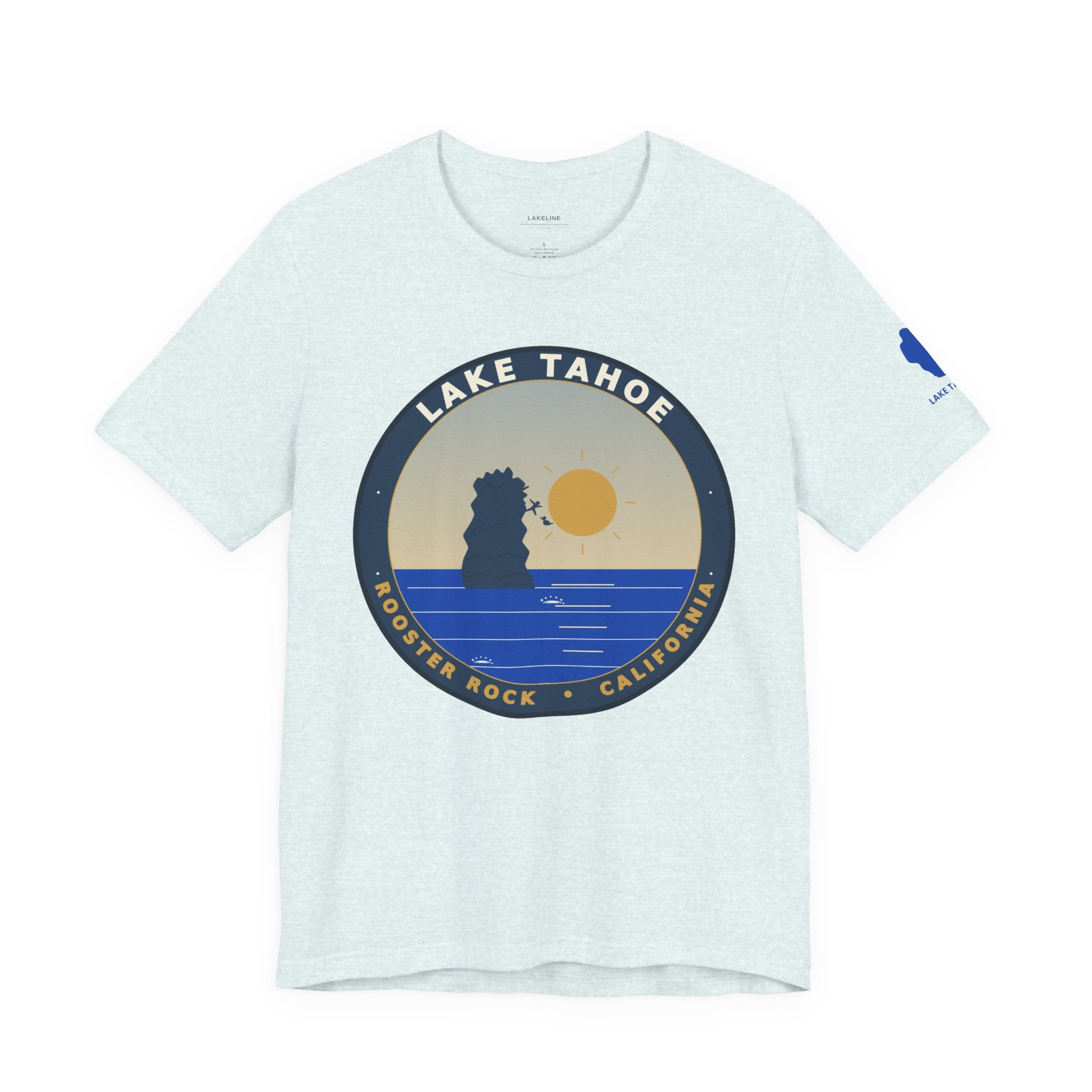 Lake Tahoe - Rooster Rock Unisex Jersey Short Sleeve Tee