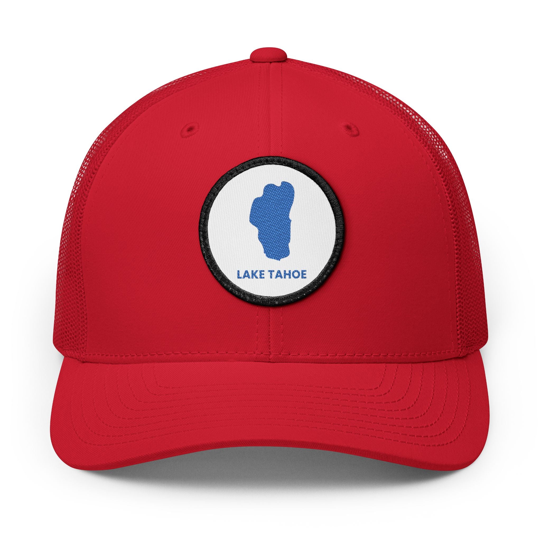 Lake Tahoe Trucker Cap – Embroidered Patch Snapback