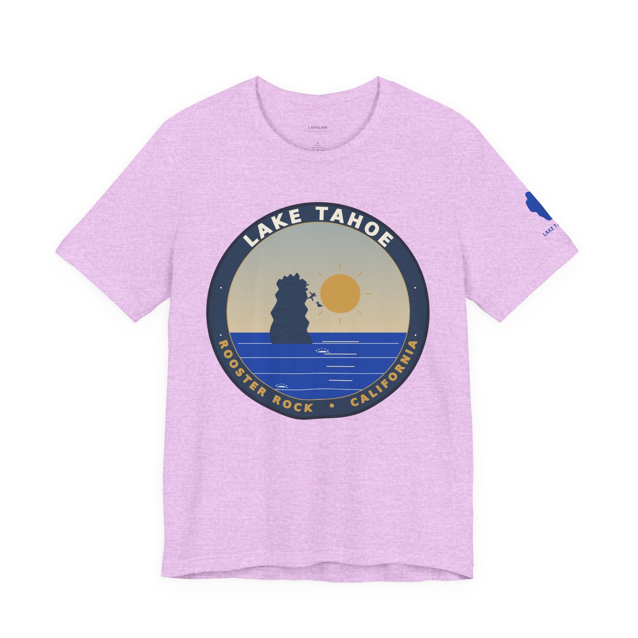 Lake Tahoe - Rooster Rock Unisex Jersey Short Sleeve Tee