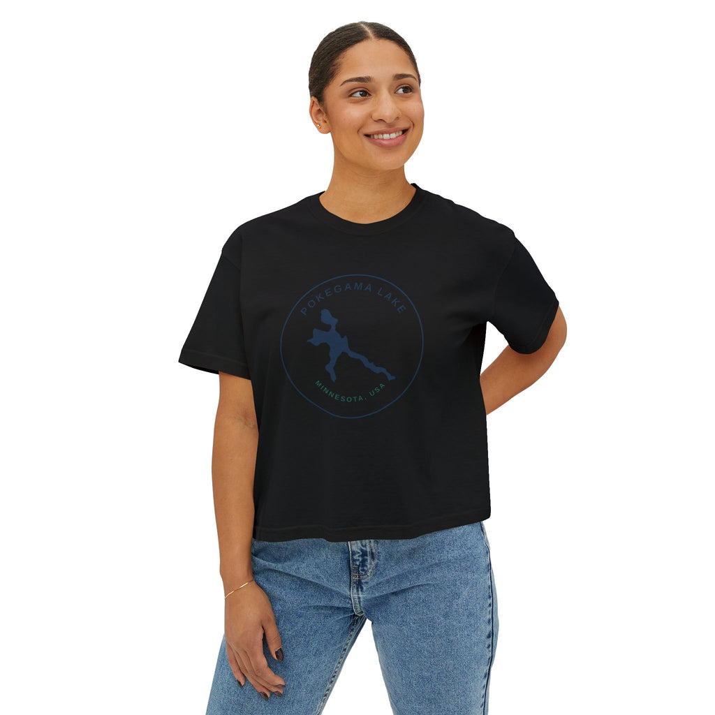 Pokegama Lake - Women's Boxy Tee