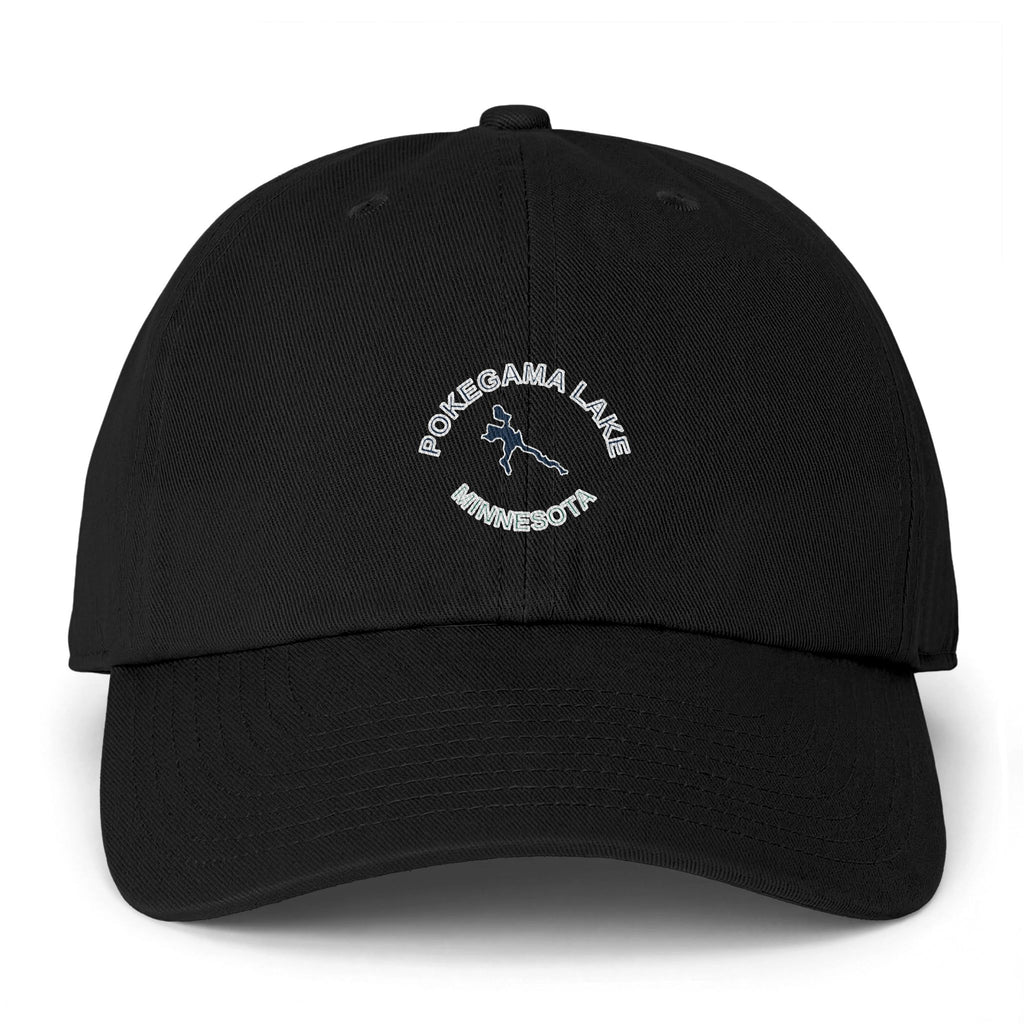 Pokegama Lake Sweatshirt Cap — Clean Up Cap Embroidered Baseball Hat