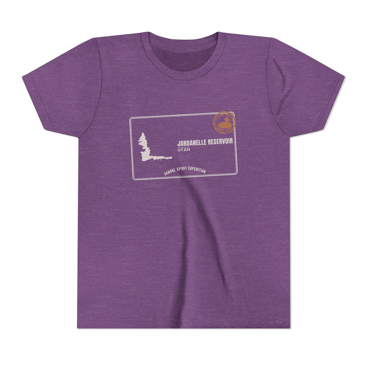 Jordanelle Reservoir Kids Tee — Jordanelle Reservoir Field Trip Youth Short Sleeve Shirt