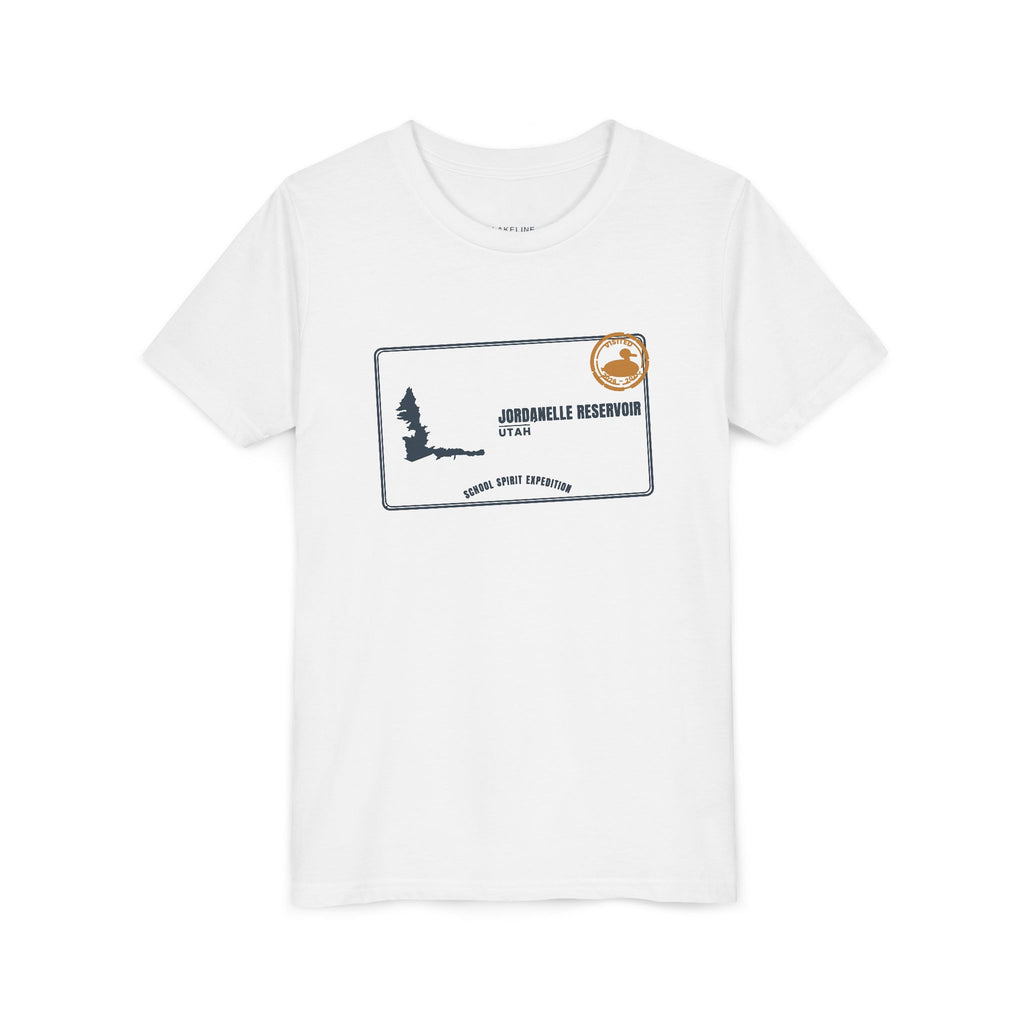 Jordanelle Reservoir Kids Tee — Jordanelle Reservoir Field Trip Youth Short Sleeve Shirt