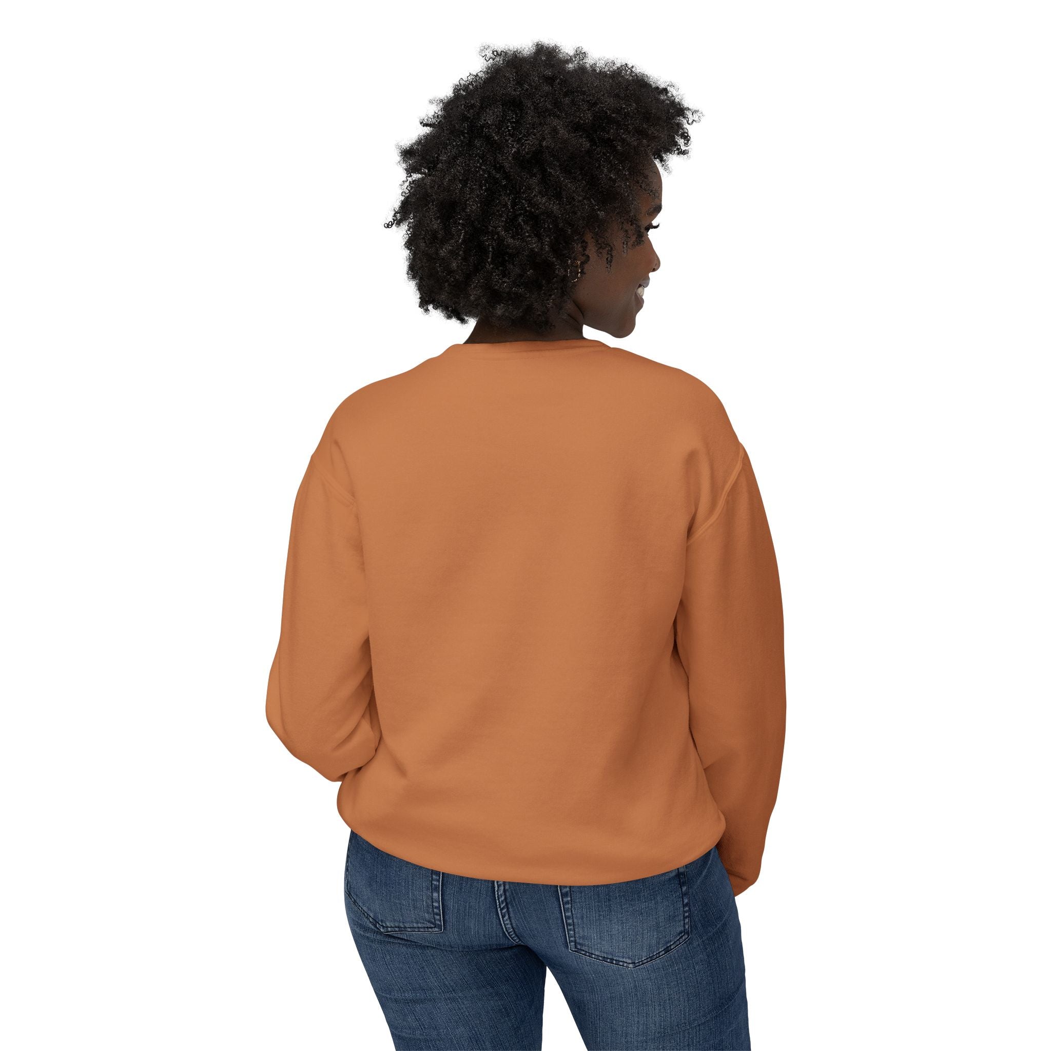 Lake Travis Crewneck Sweatshirt — Minimal Map Design