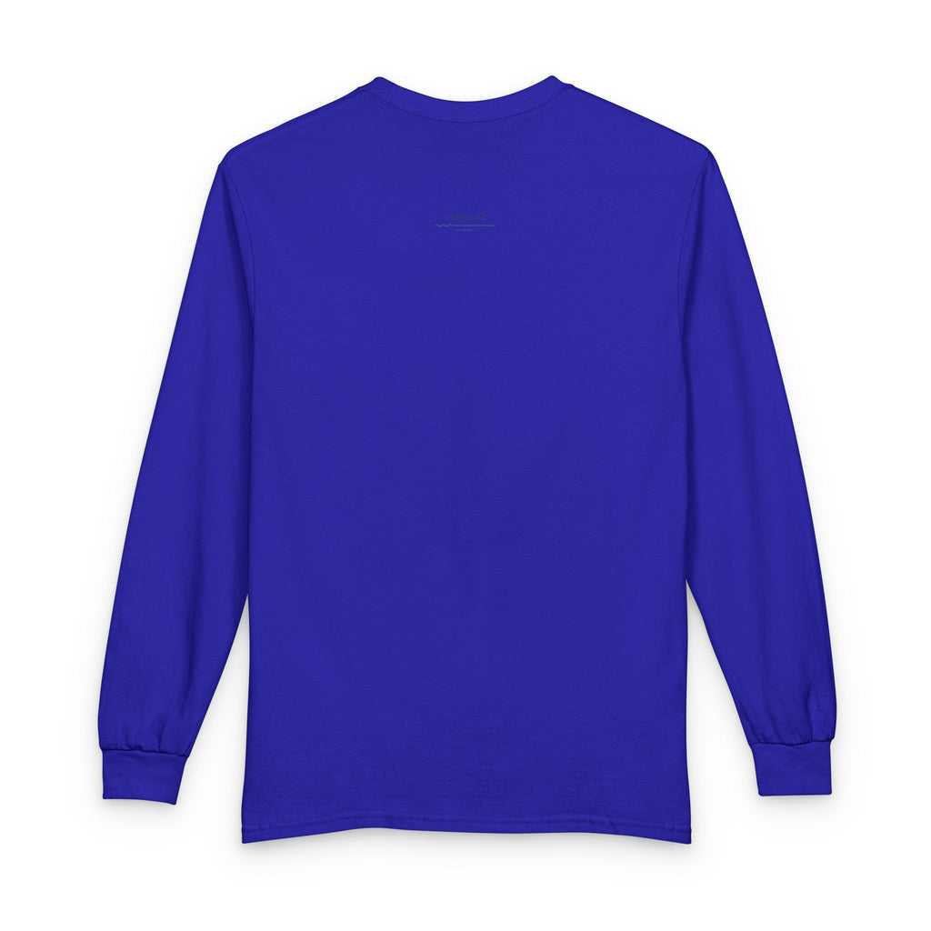 Pokegama Lake Map Long Sleeve Shirt — Lake Outline Tee