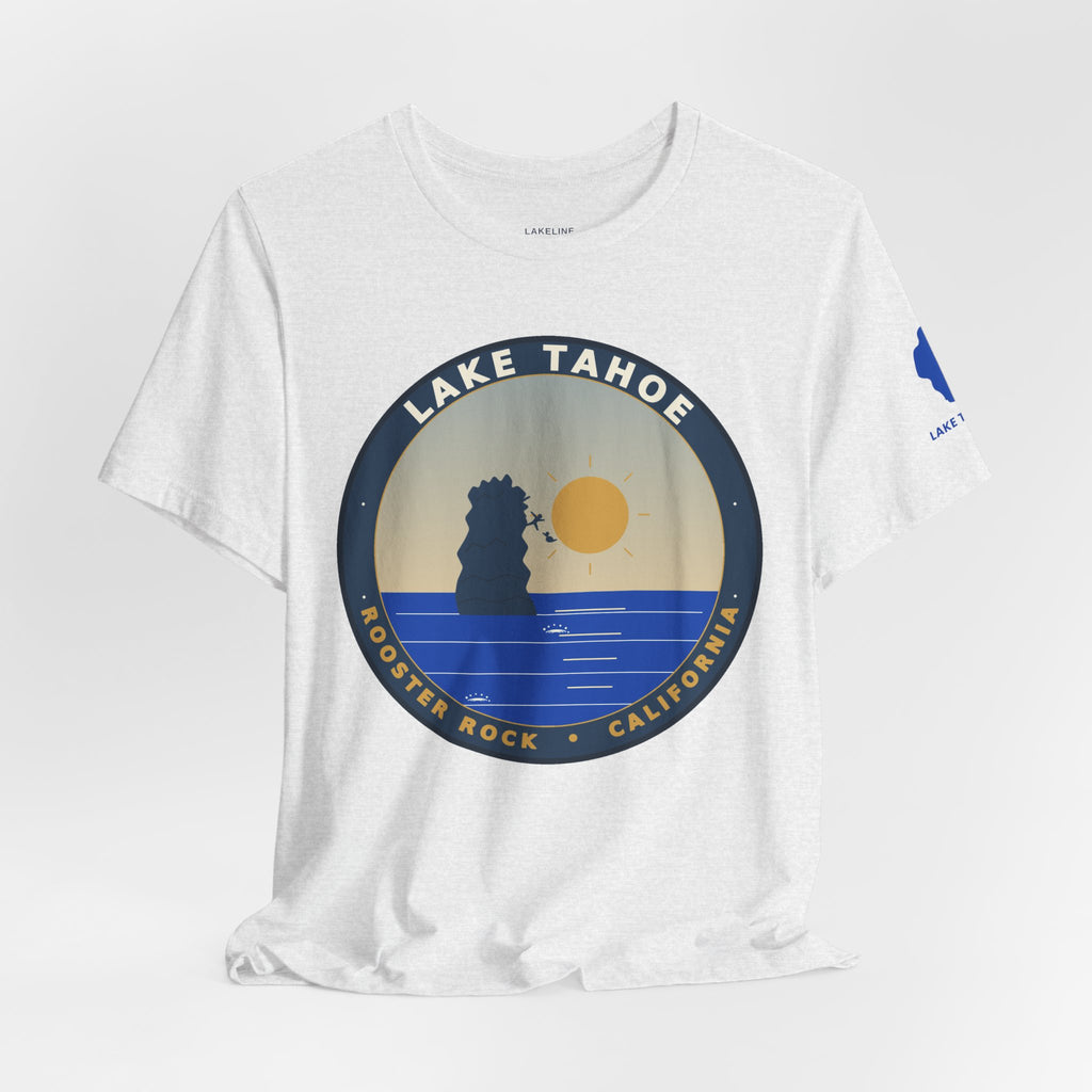 Lake Tahoe - Rooster Rock Unisex Jersey Short Sleeve Tee