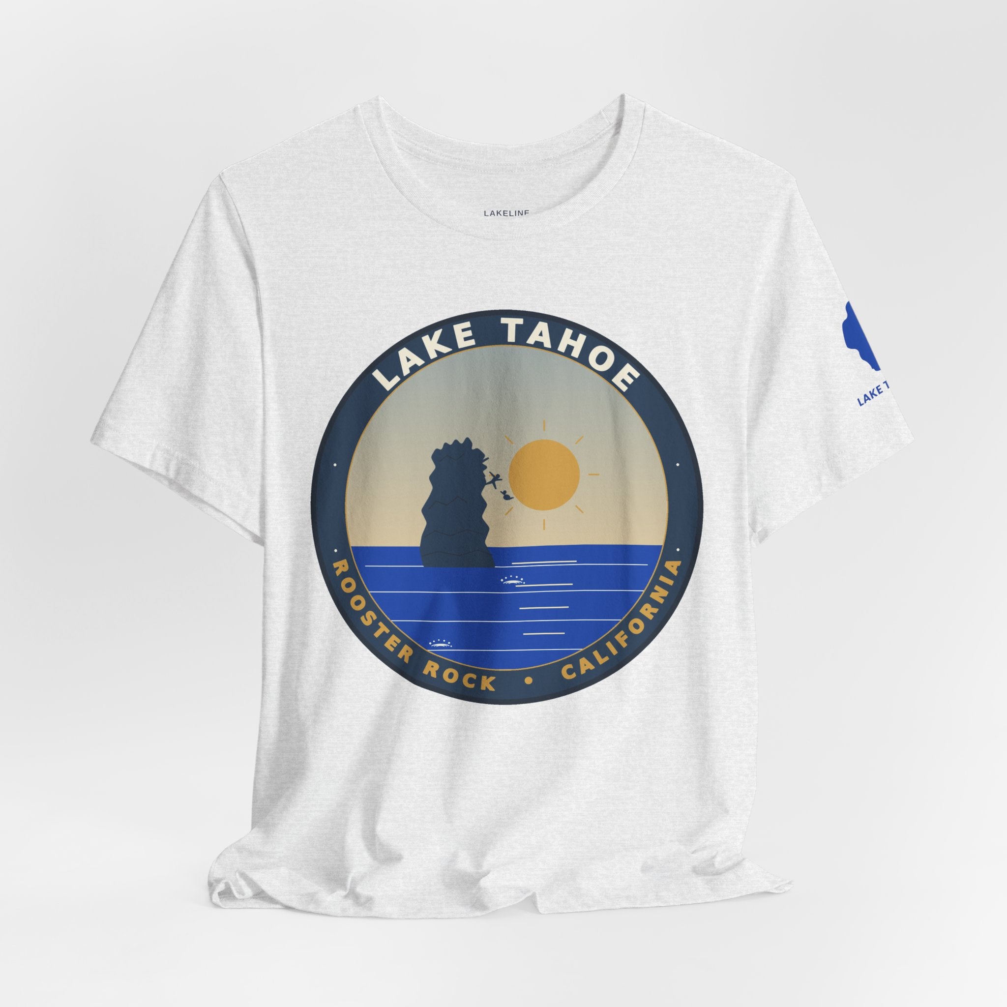 Lake Tahoe - Rooster Rock Unisex Jersey Short Sleeve Tee