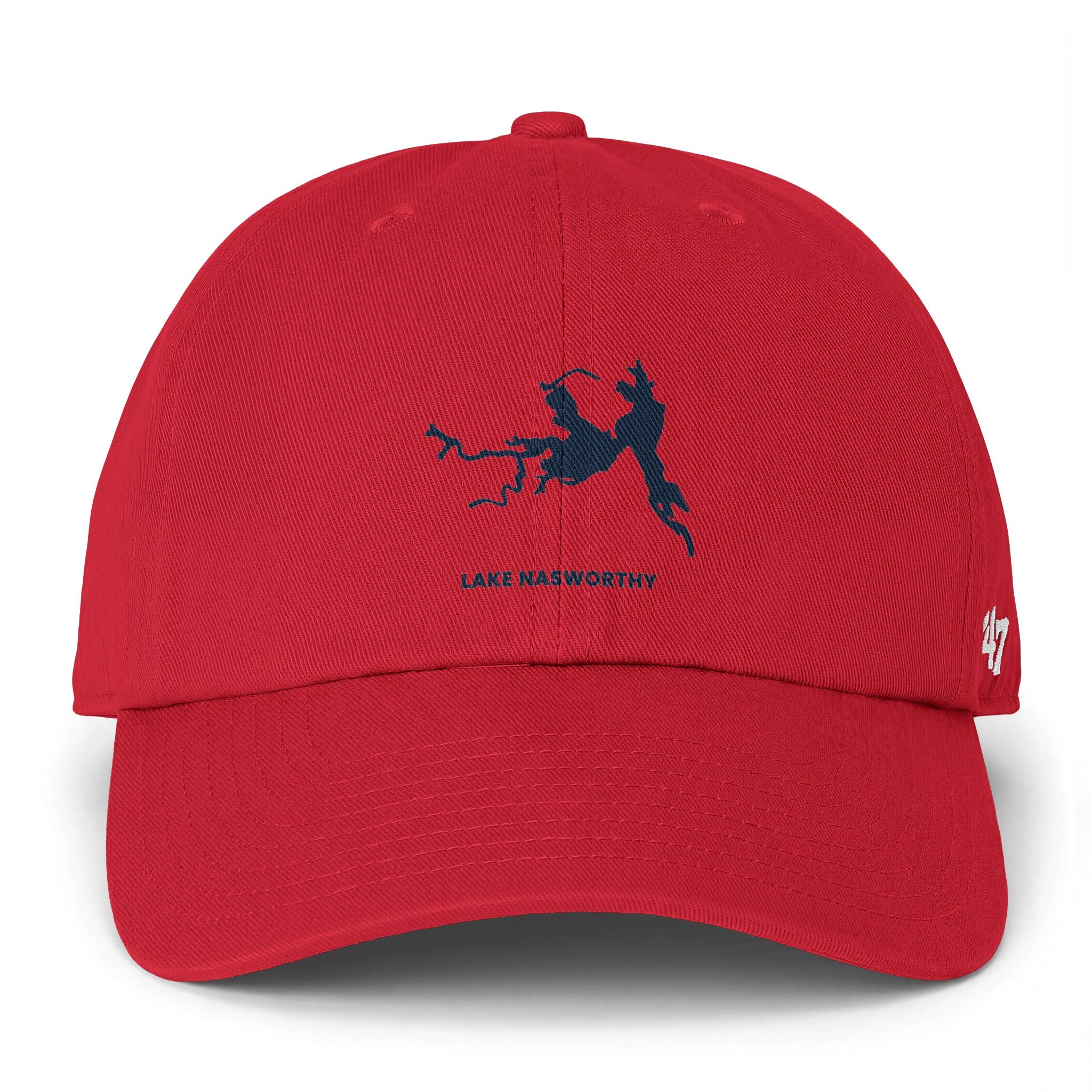Lake Nasworthy - Embroidered '47 Brand Cleanup Cap - Black Logo