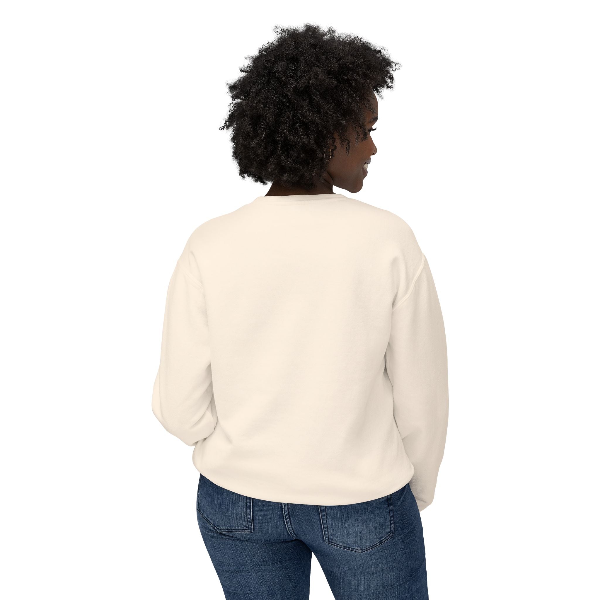 Lake Travis Crewneck Sweatshirt — Minimal Map Design