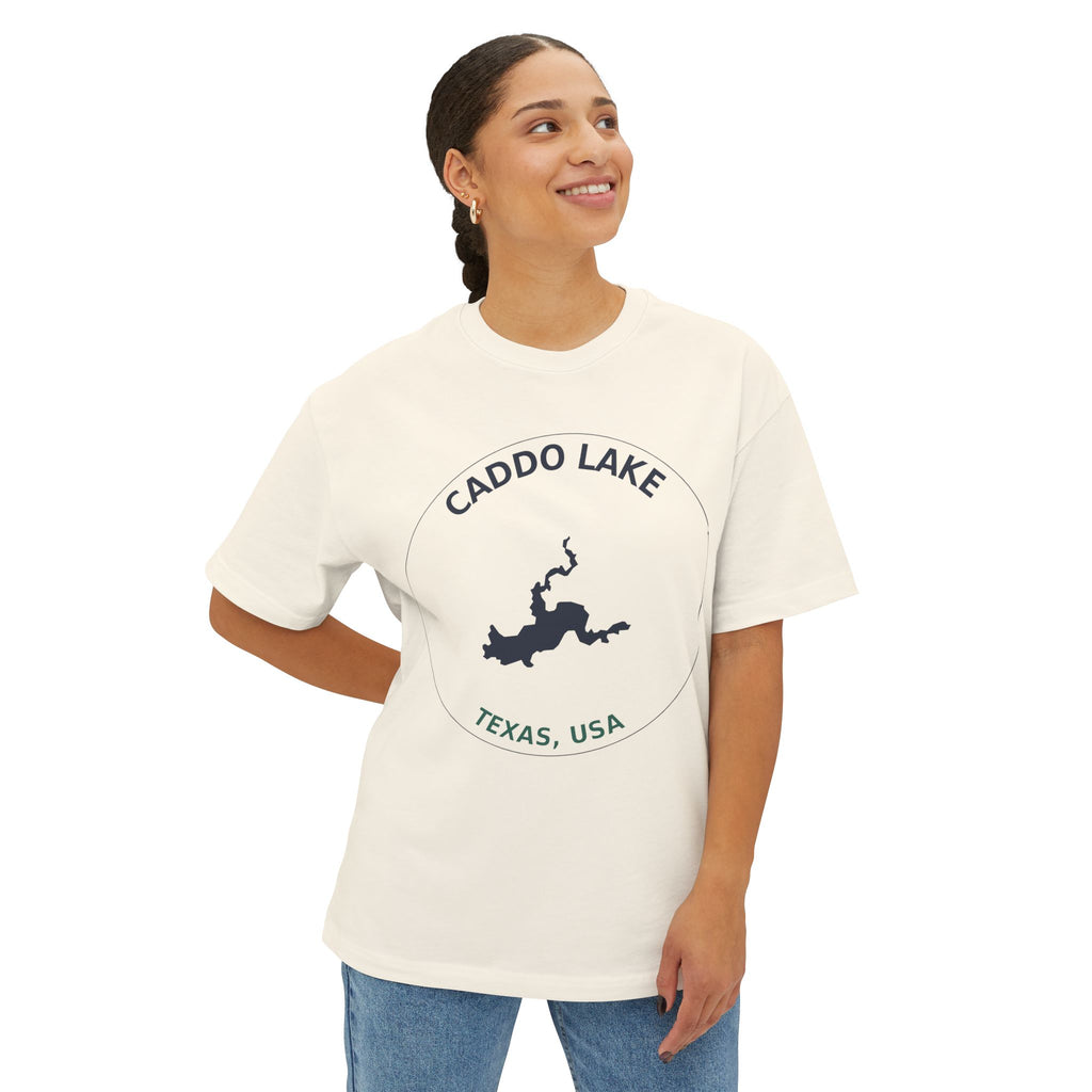 Caddo Lake Graphic Tee — Texas Lake Map T-Shirt