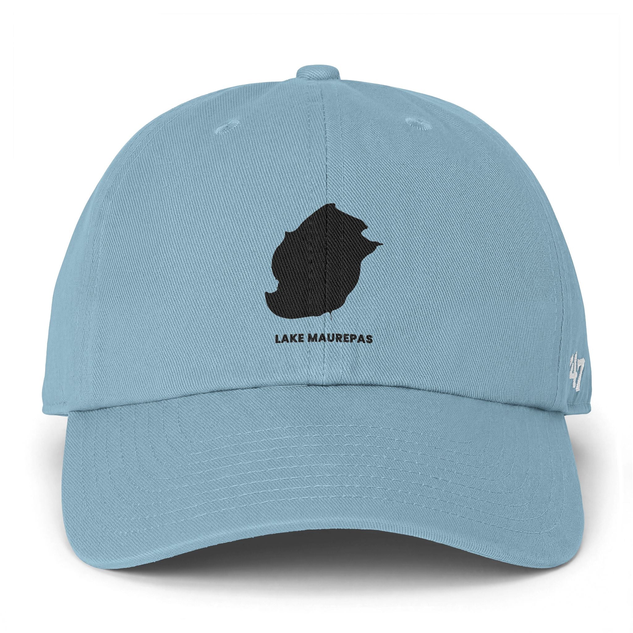 Lake Maurepas Clean Up Cap — Lake Map Baseball Hat
