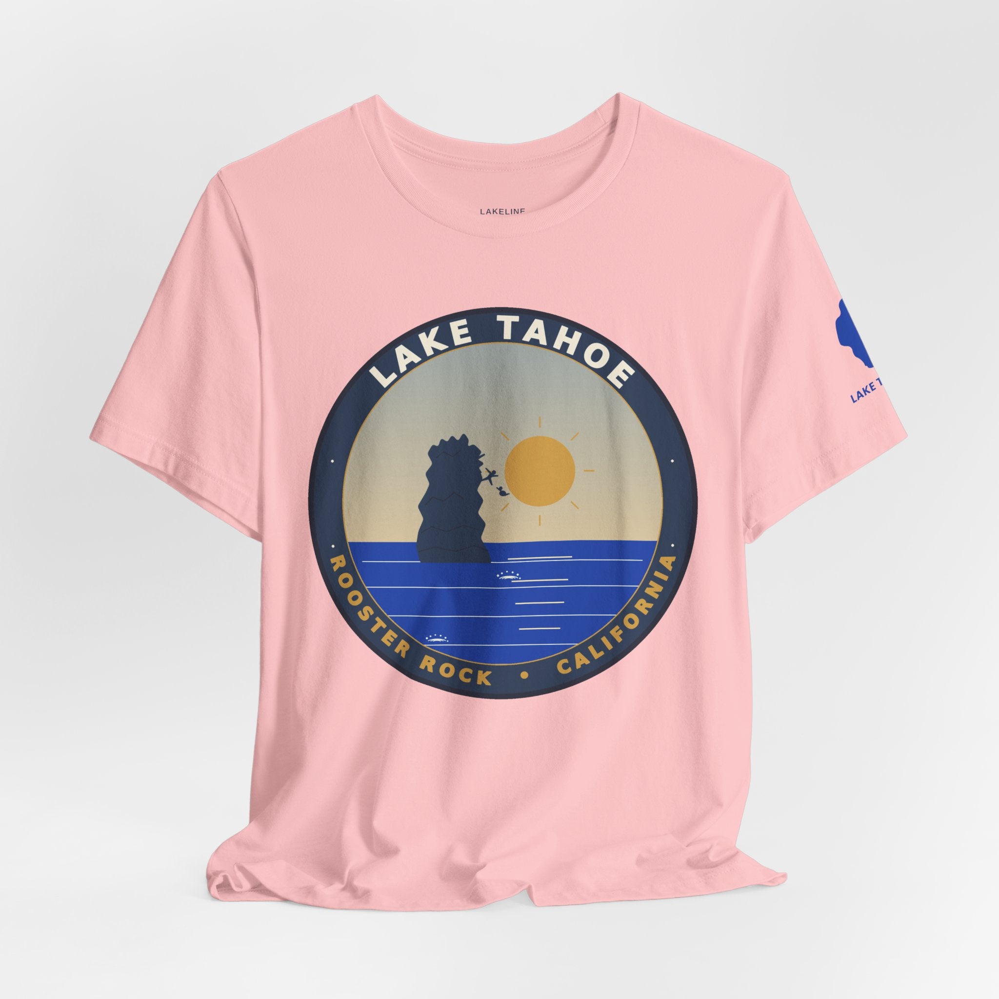 Lake Tahoe - Rooster Rock Unisex Jersey Short Sleeve Tee