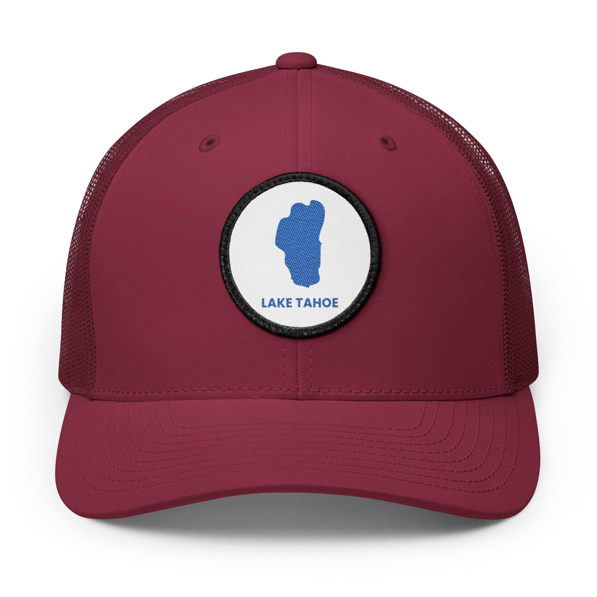 Lake Tahoe Trucker Cap – Embroidered Patch Snapback