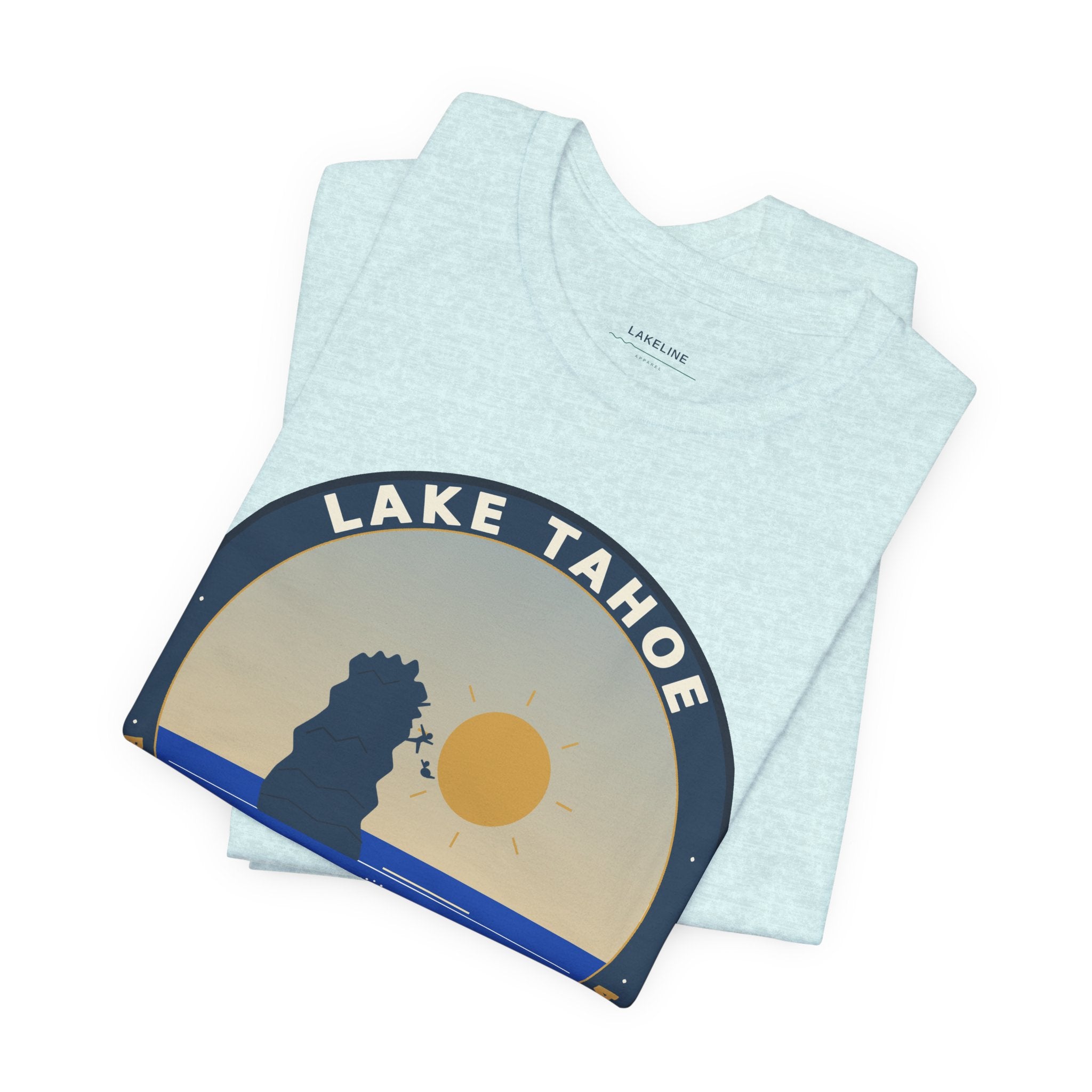Lake Tahoe - Rooster Rock Unisex Jersey Short Sleeve Tee