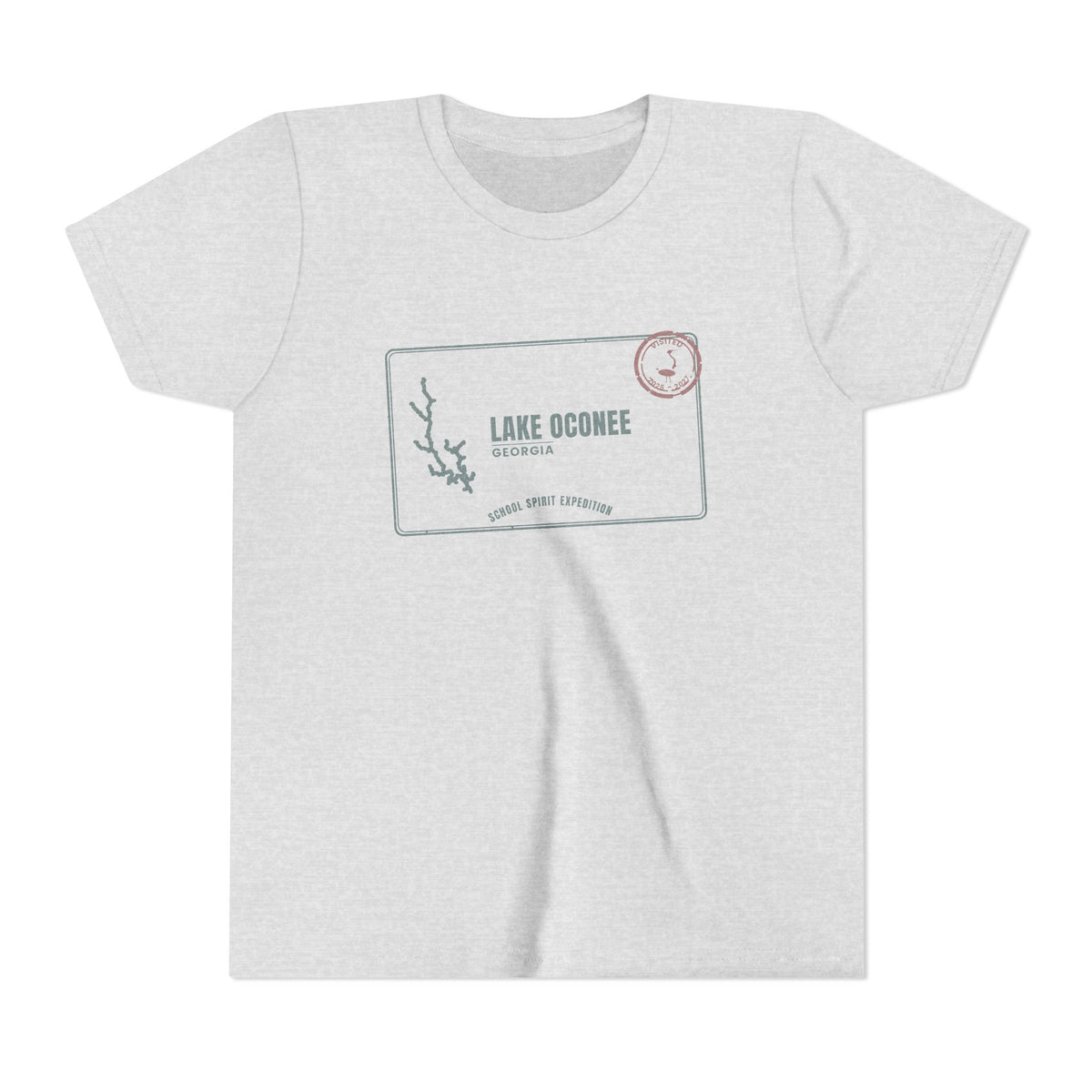 Lake Oconee Kids Tee — Lake Oconee Field Trip Youth Short Sleeve Shirt
