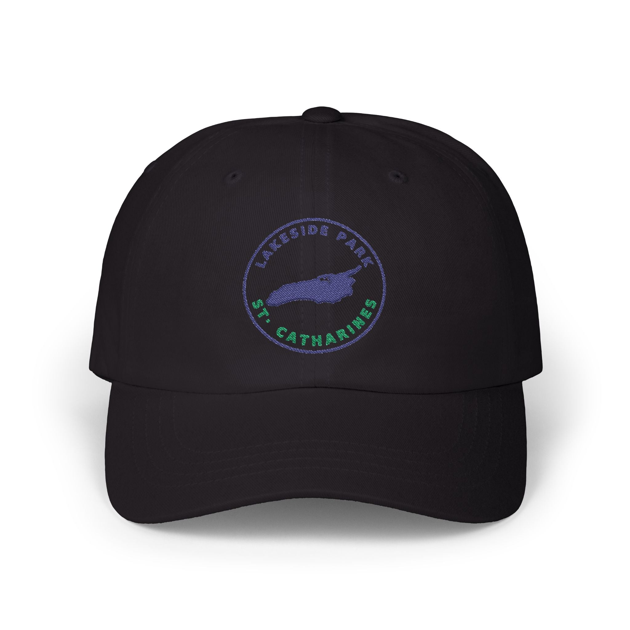 Lakeside Park St. Catharines Cap — Embroidered Lake Logo Baseball Hat