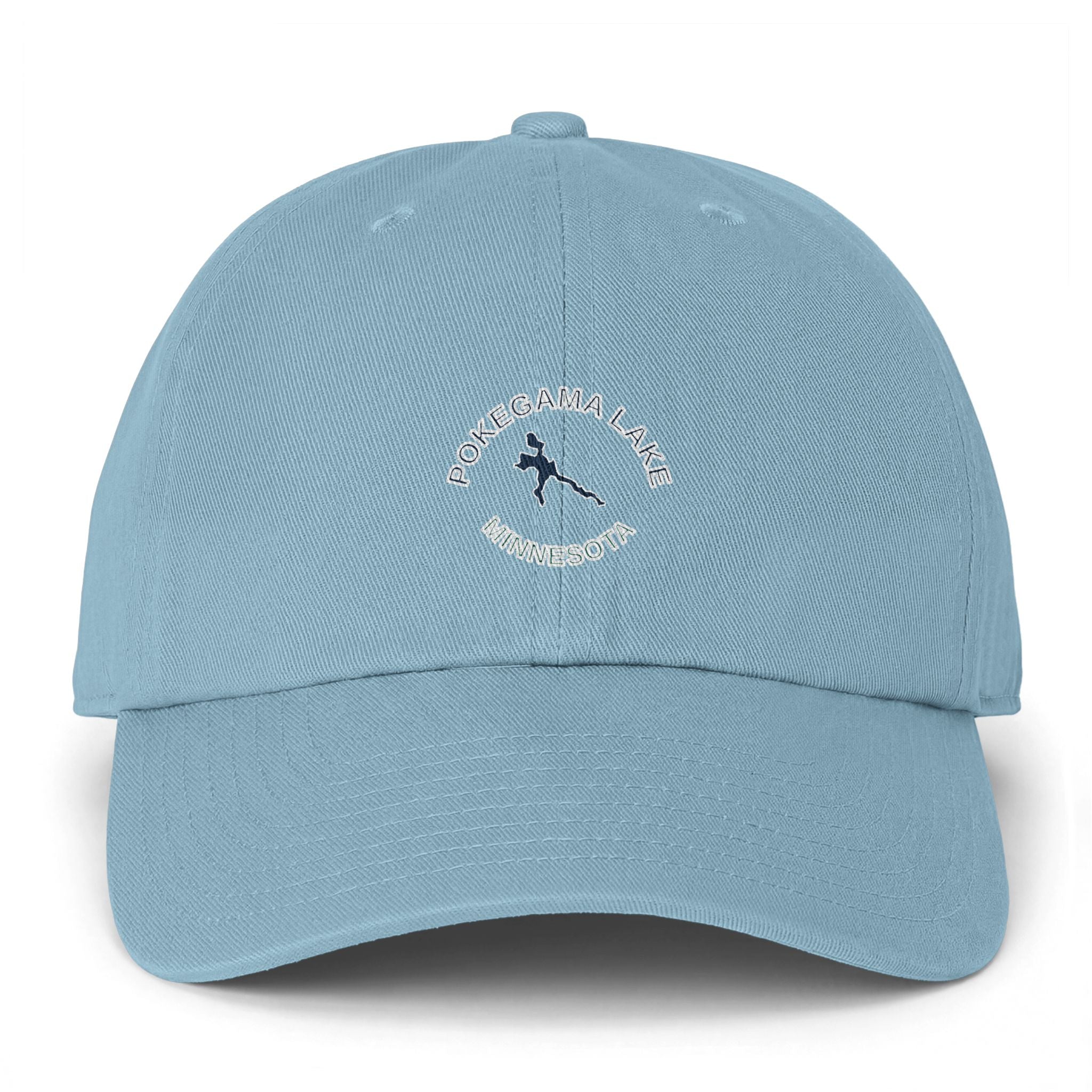 Pokegama Lake Sweatshirt Cap — Clean Up Cap Embroidered Baseball Hat
