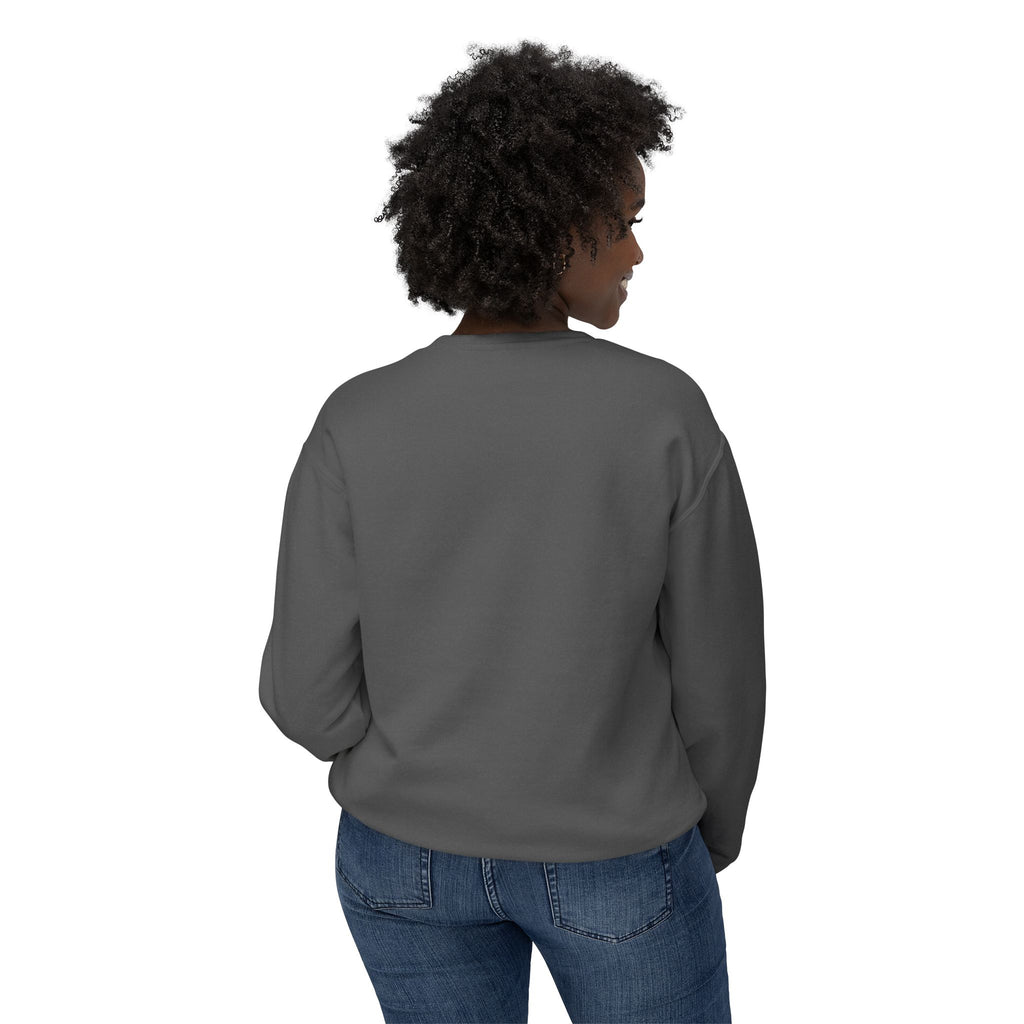 Lake Travis Crewneck Sweatshirt — Minimal Map Design