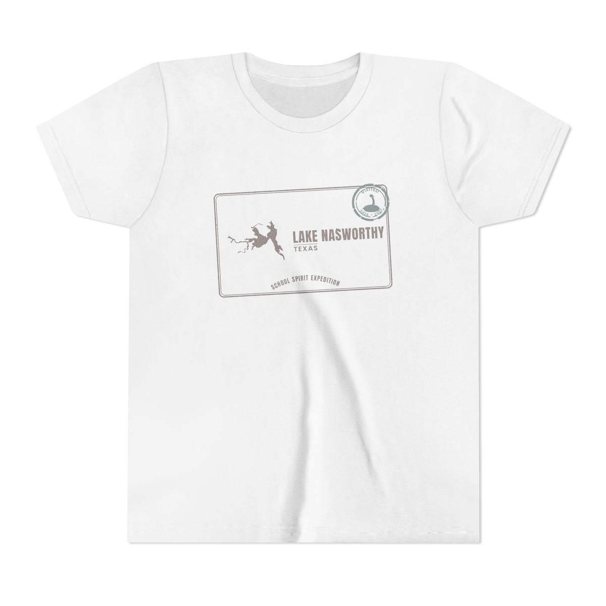 Lake Nasworthy Kids Tee — Lake Nasworthy Field Trip Youth Short Sleeve Shirt