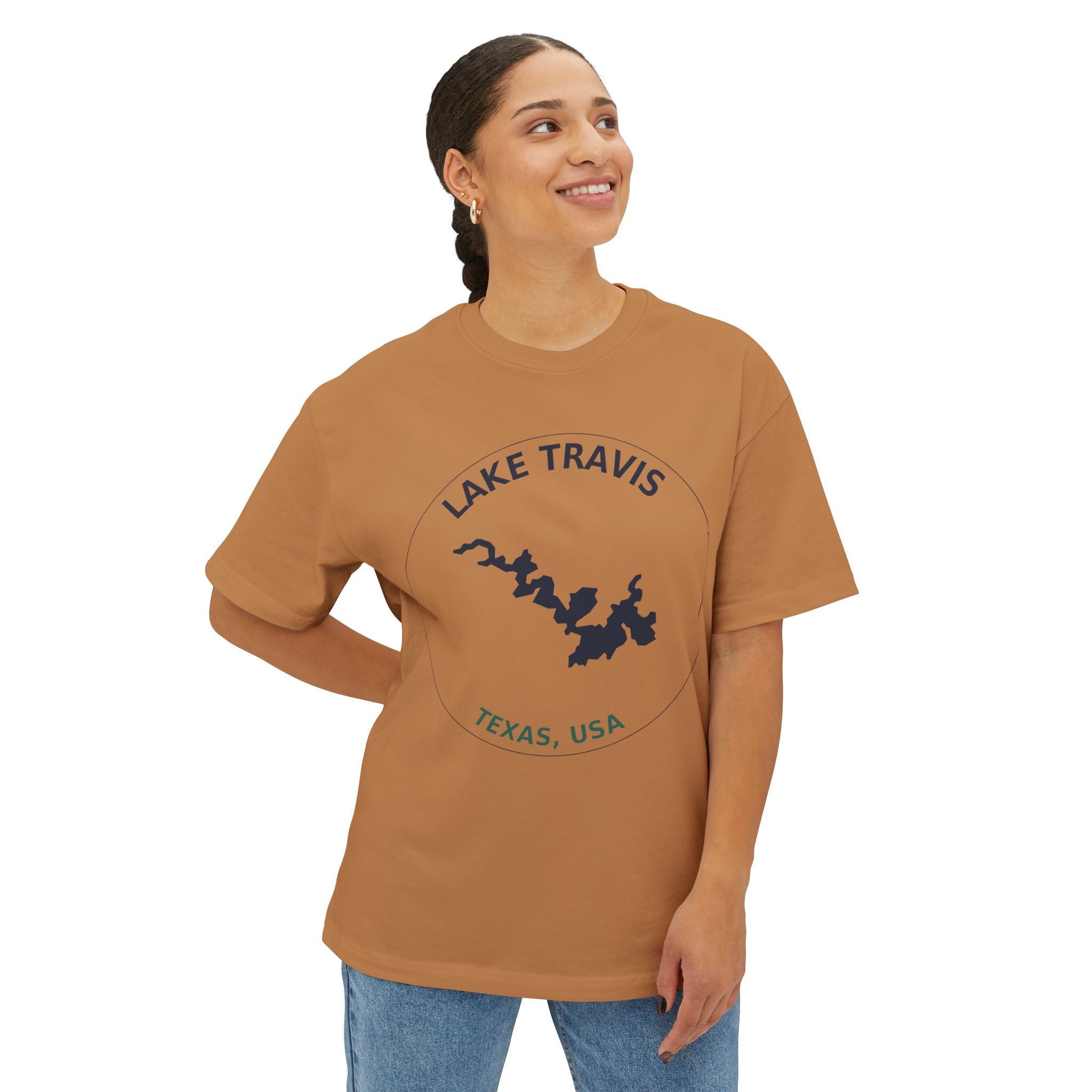 Lake Travis Map Tee — Lake Travis, Texas Graphic T-Shirt