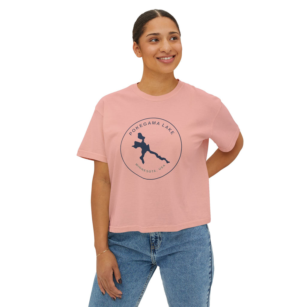 Pokegama Lake - Women's Boxy Tee
