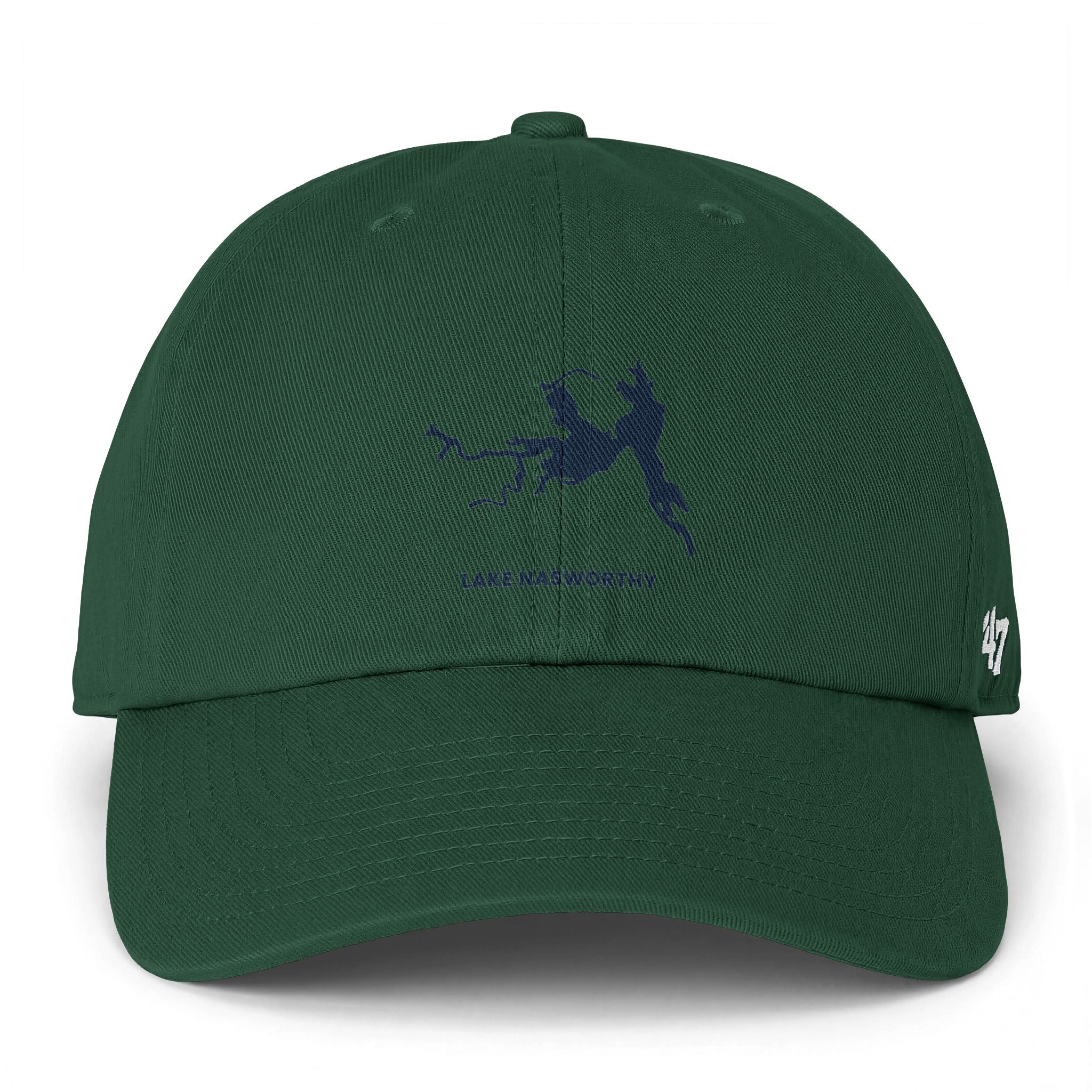 Lake Nasworthy - Embroidered '47 Brand Cleanup Cap - Black Logo