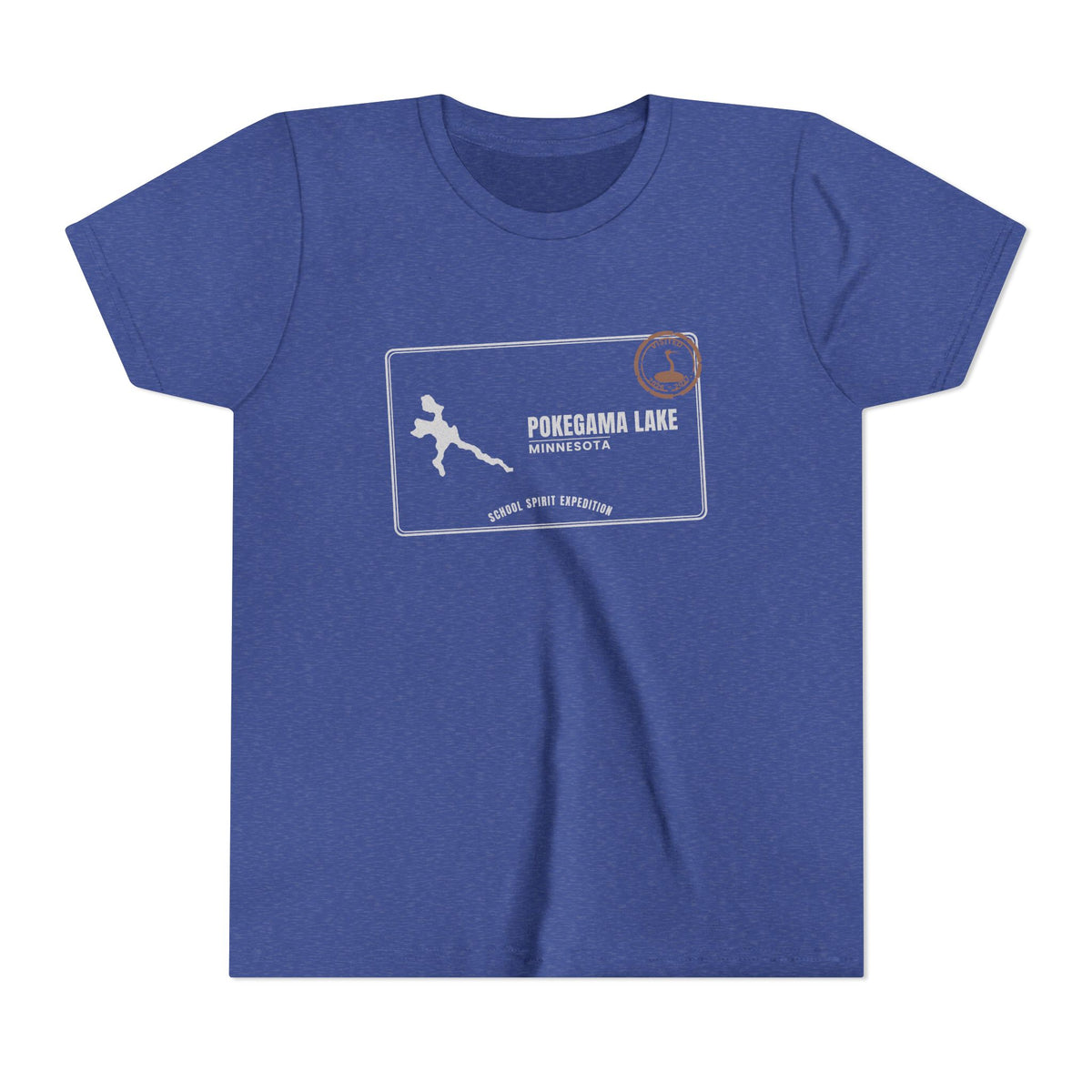 Pokegama Lake Kids Tee — Pokegama Lake Field Trip Youth Short Sleeve Shirt