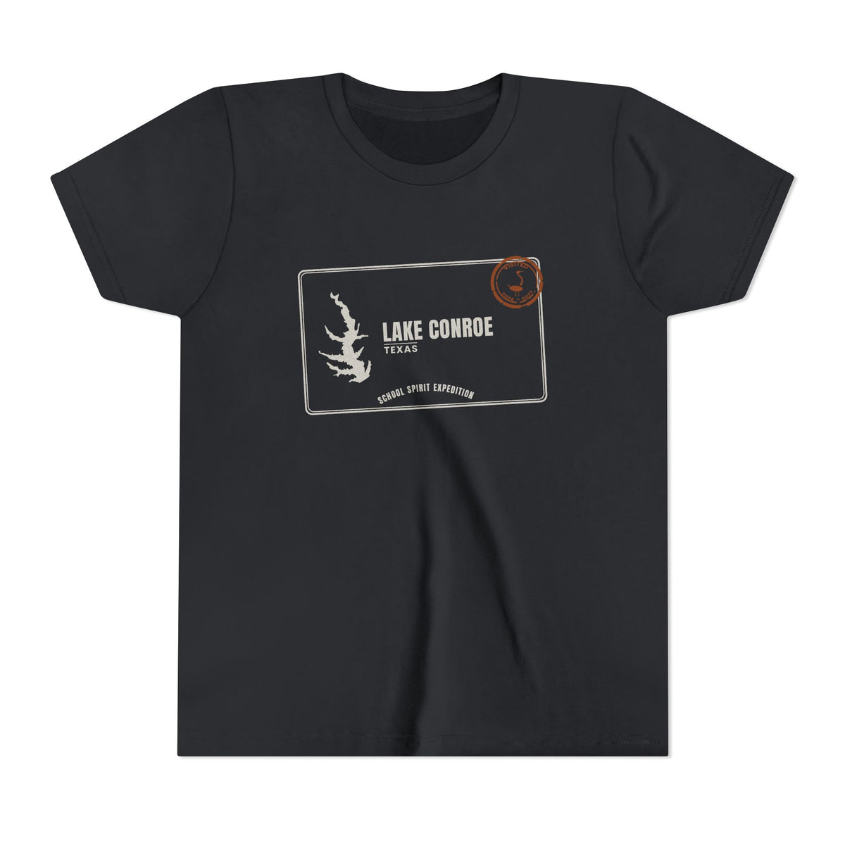 Lake Conroe Kids Tee — Lake Conroe Field Trip Youth Short Sleeve Shirt