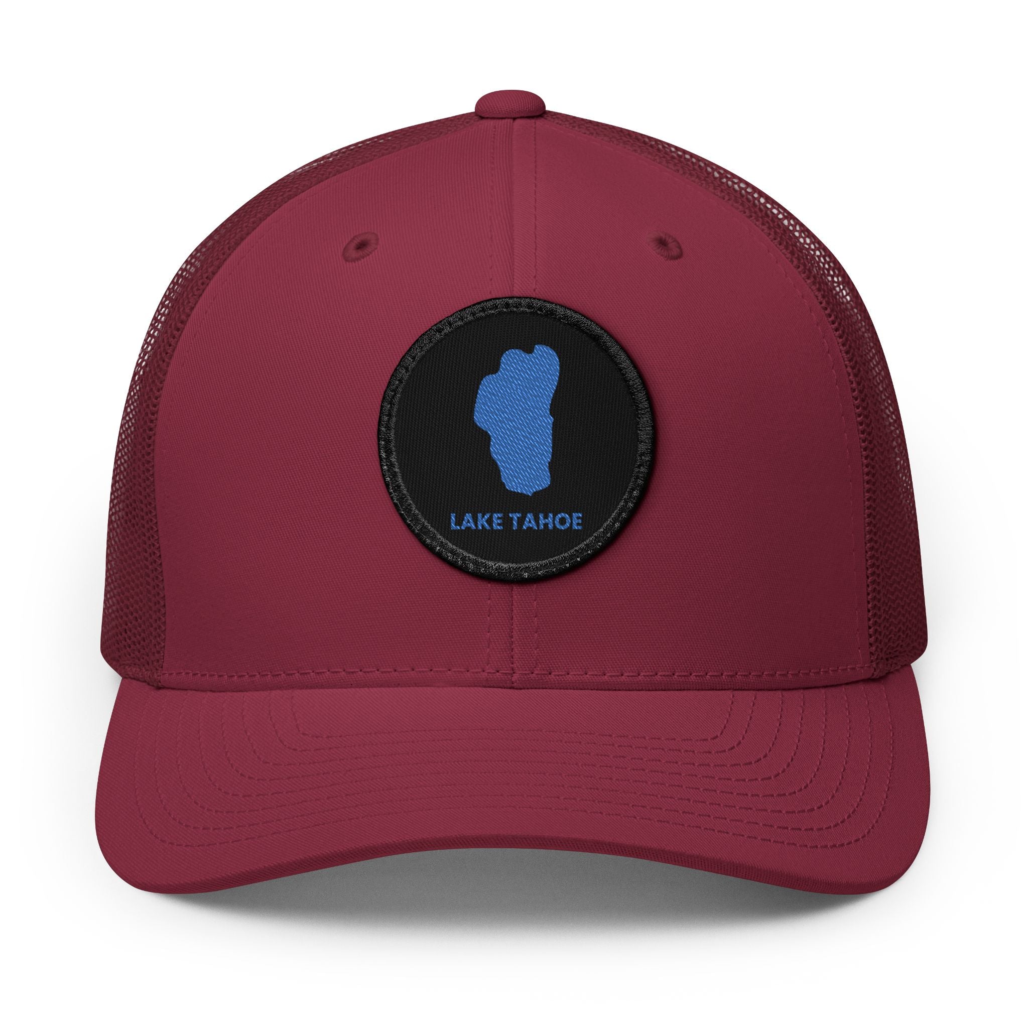 Lake Tahoe Trucker Cap – Embroidered Patch Snapback