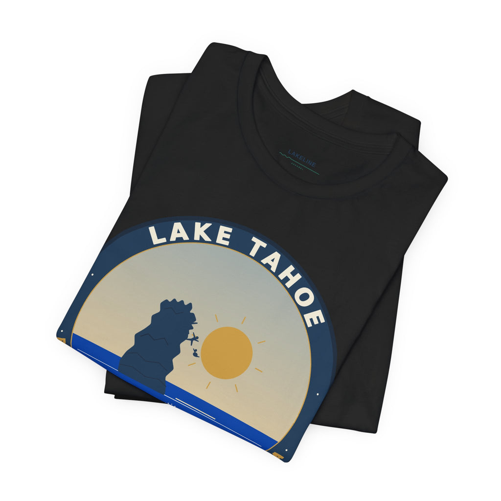 Lake Tahoe - Rooster Rock Unisex Jersey Short Sleeve Tee
