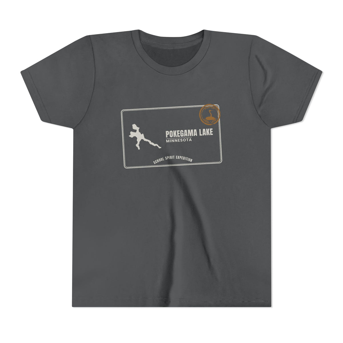 Pokegama Lake Kids Tee — Pokegama Lake Field Trip Youth Short Sleeve Shirt