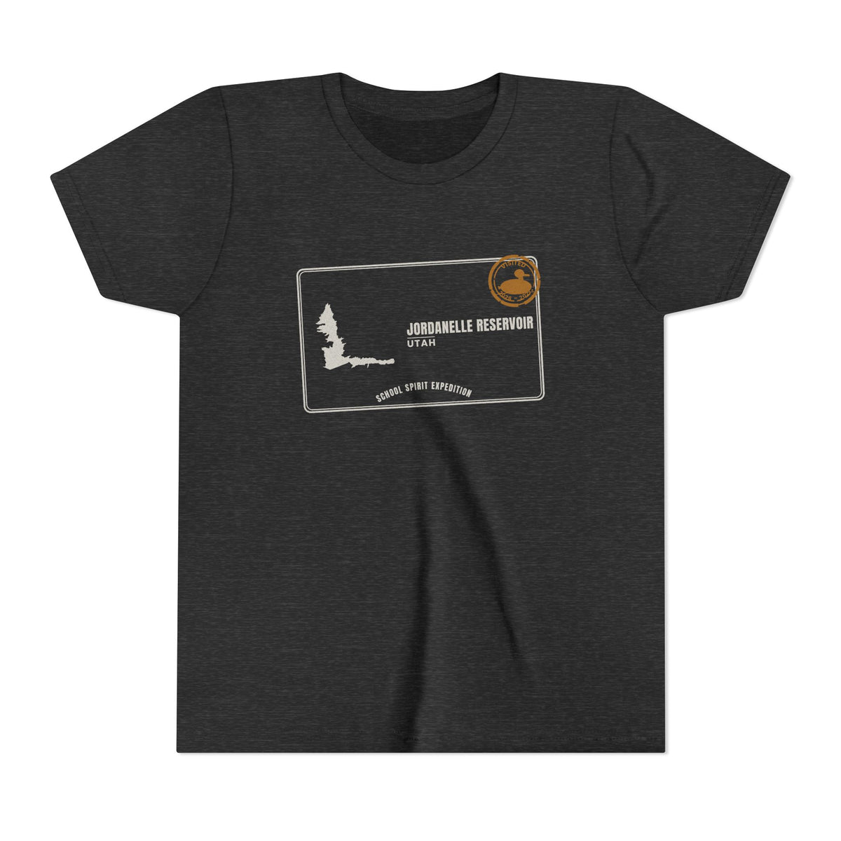 Jordanelle Reservoir Kids Tee — Jordanelle Reservoir Field Trip Youth Short Sleeve Shirt