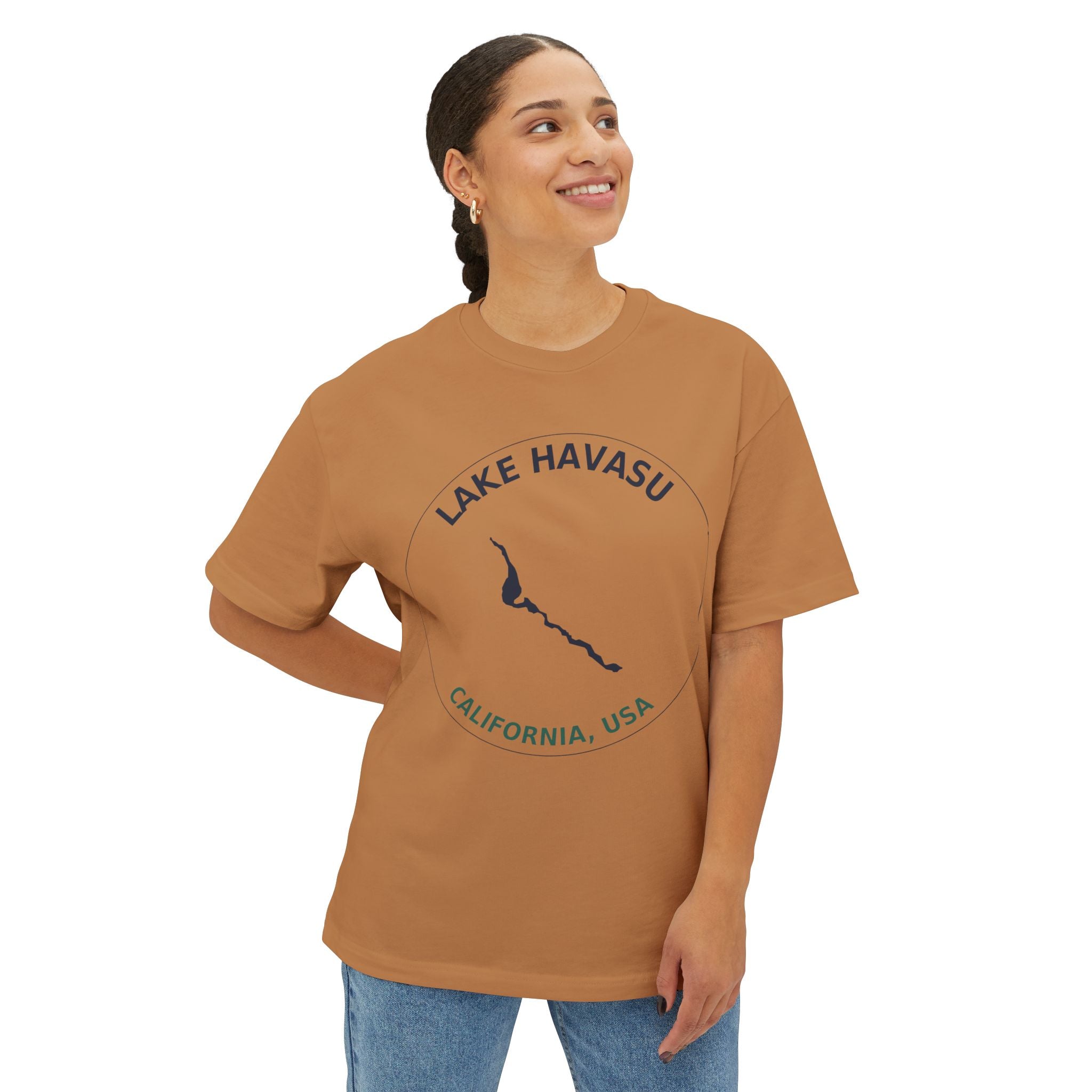 Lake Havasu Graphic Tee — California Lake Map Shirt