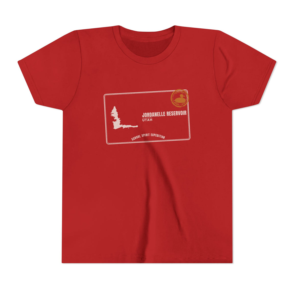 Jordanelle Reservoir Kids Tee — Jordanelle Reservoir Field Trip Youth Short Sleeve Shirt