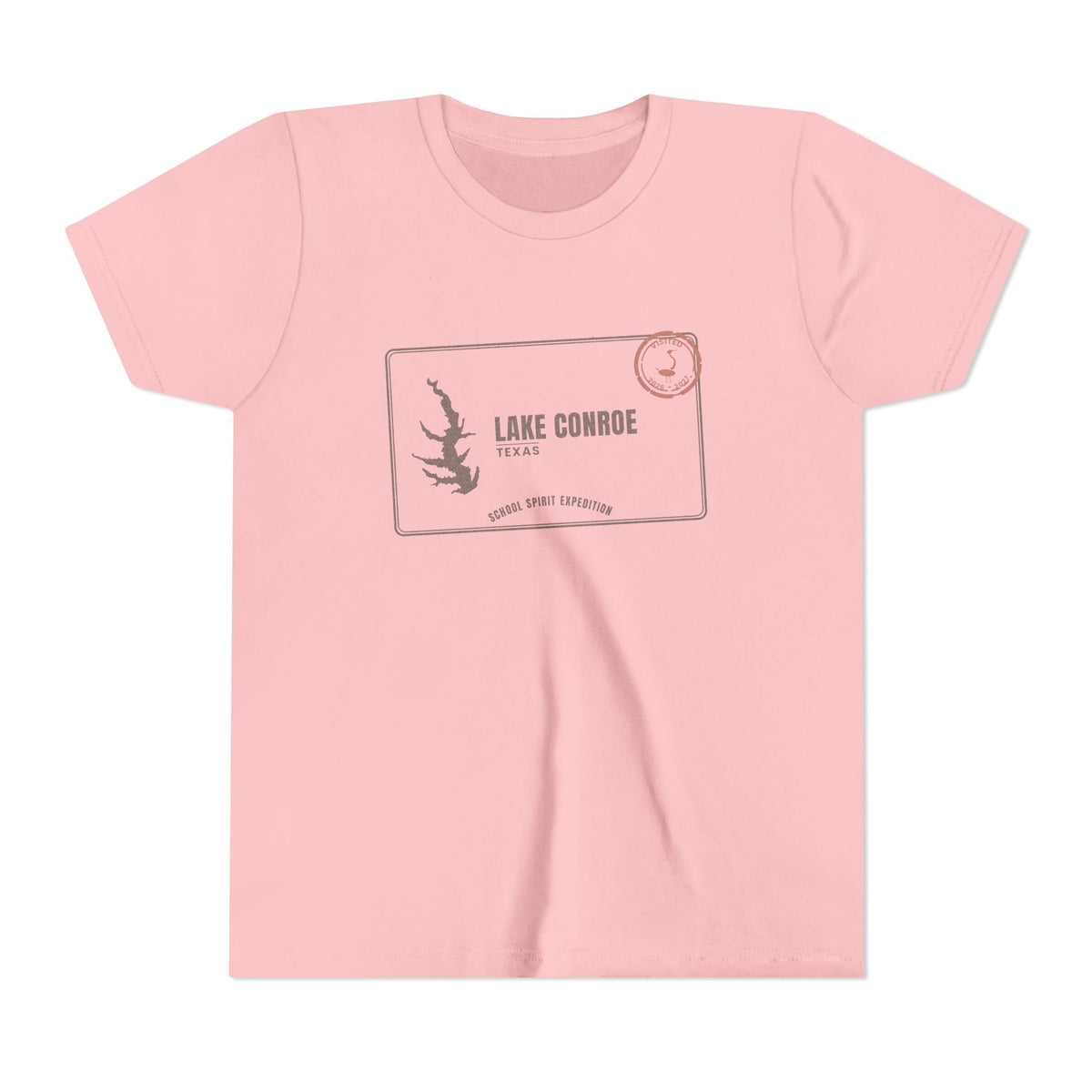 Lake Conroe Kids Tee — Lake Conroe Field Trip Youth Short Sleeve Shirt