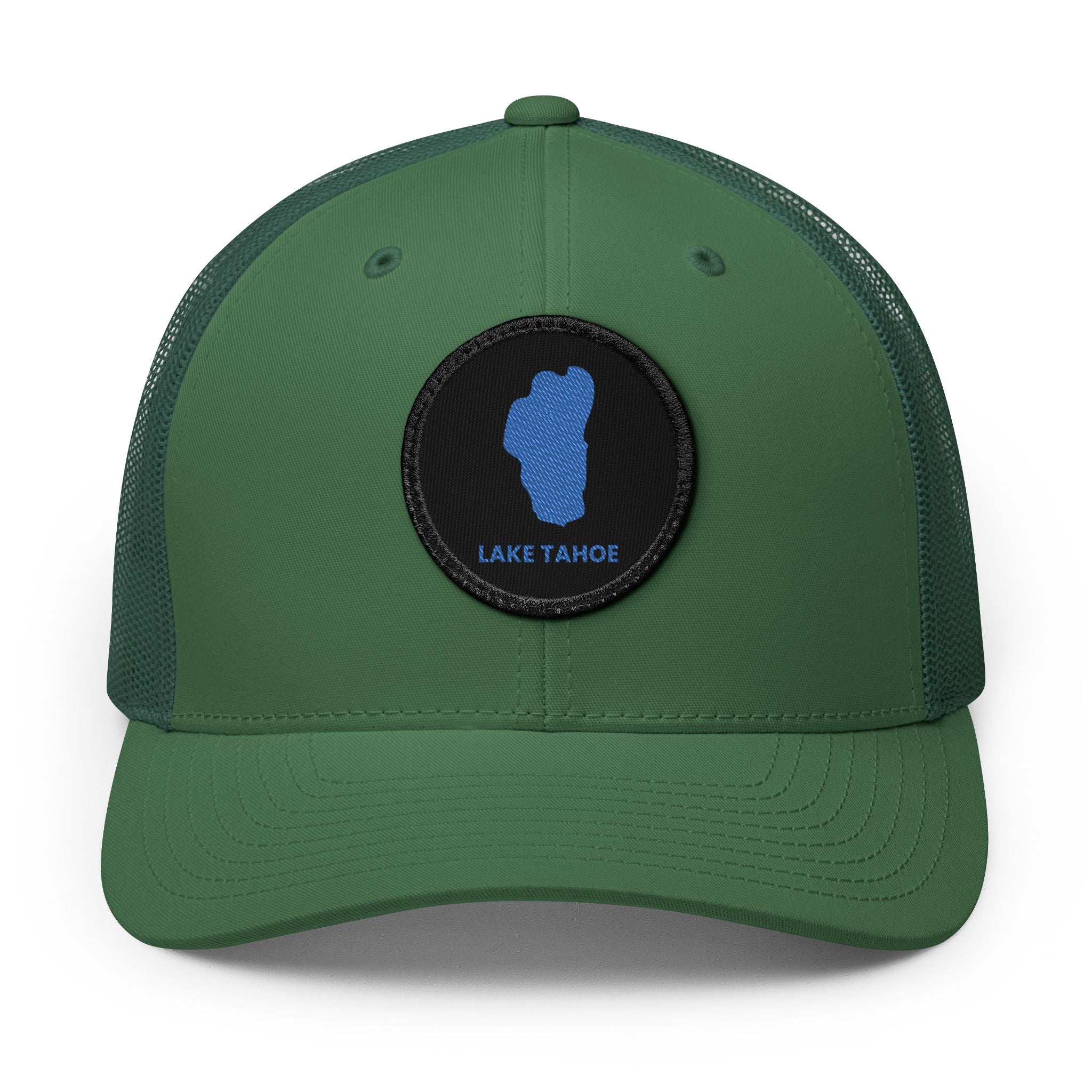 Lake Tahoe Trucker Cap – Embroidered Patch Snapback