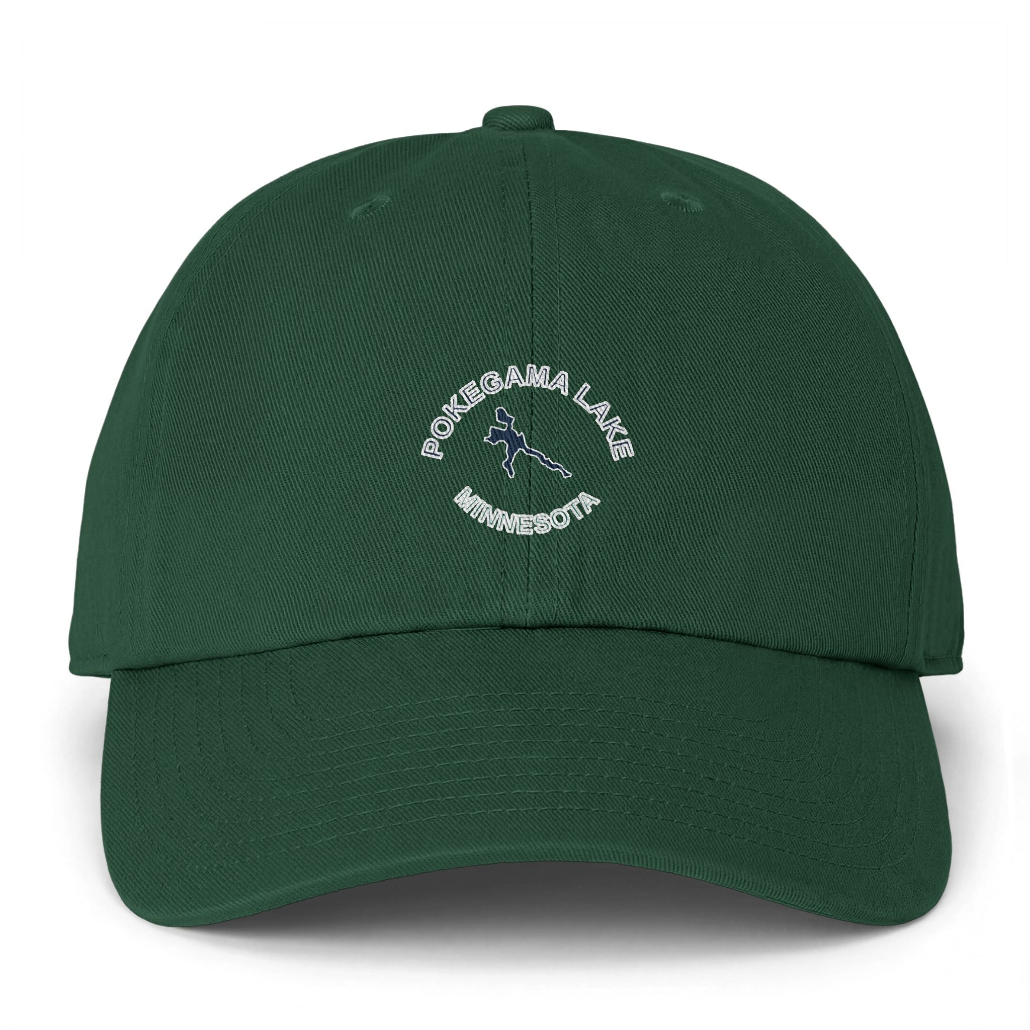 Pokegama Lake Sweatshirt Cap — Clean Up Cap Embroidered Baseball Hat