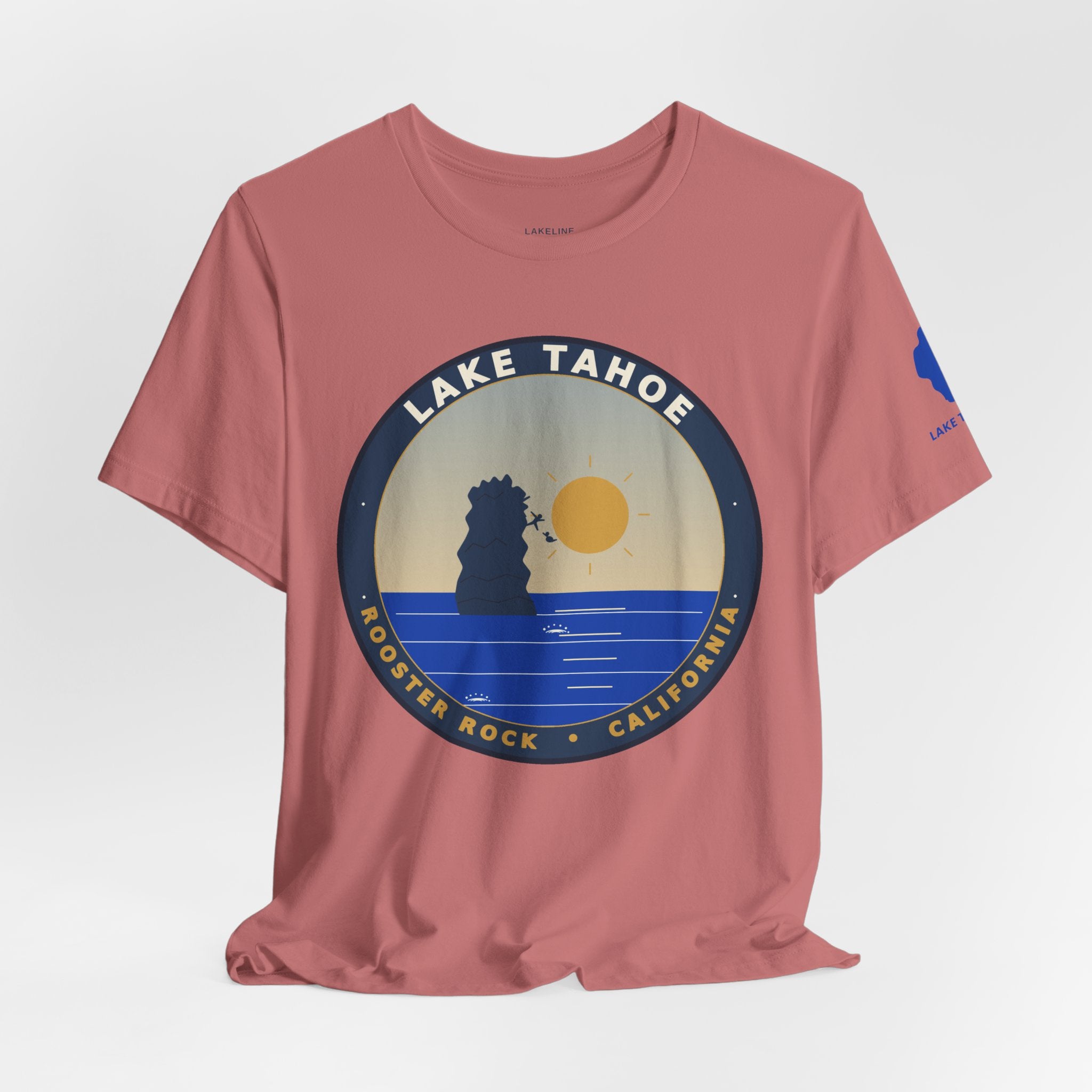Lake Tahoe - Rooster Rock Unisex Jersey Short Sleeve Tee