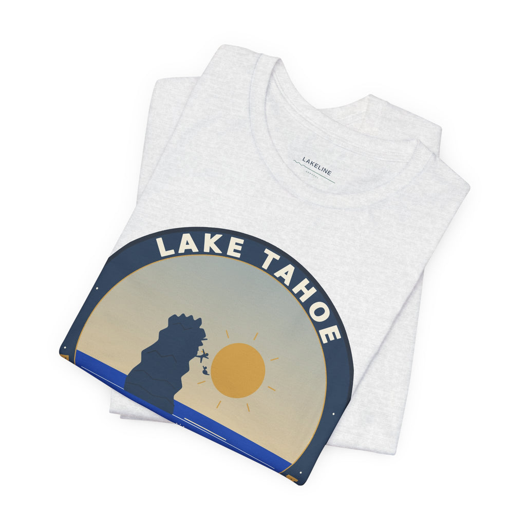 Lake Tahoe - Rooster Rock Unisex Jersey Short Sleeve Tee