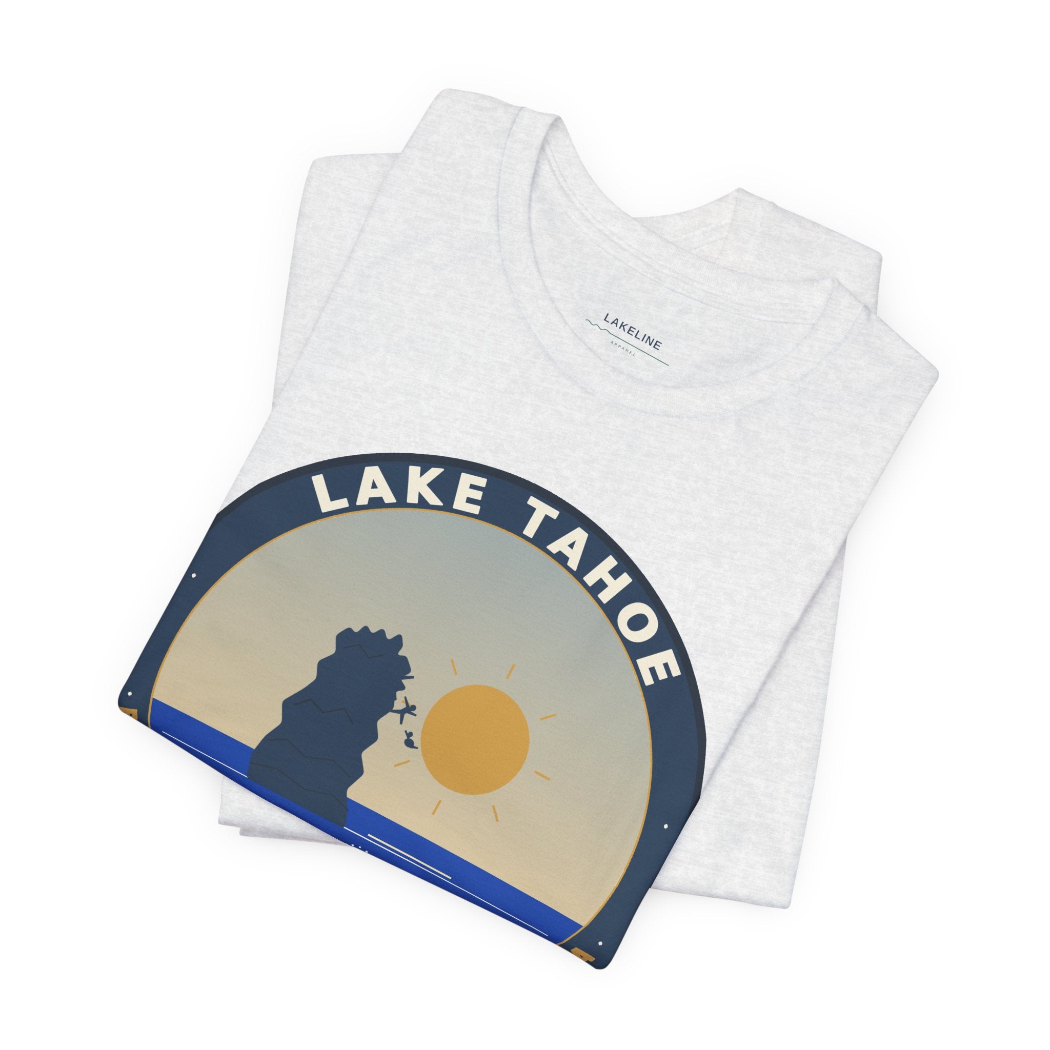 Lake Tahoe - Rooster Rock Unisex Jersey Short Sleeve Tee
