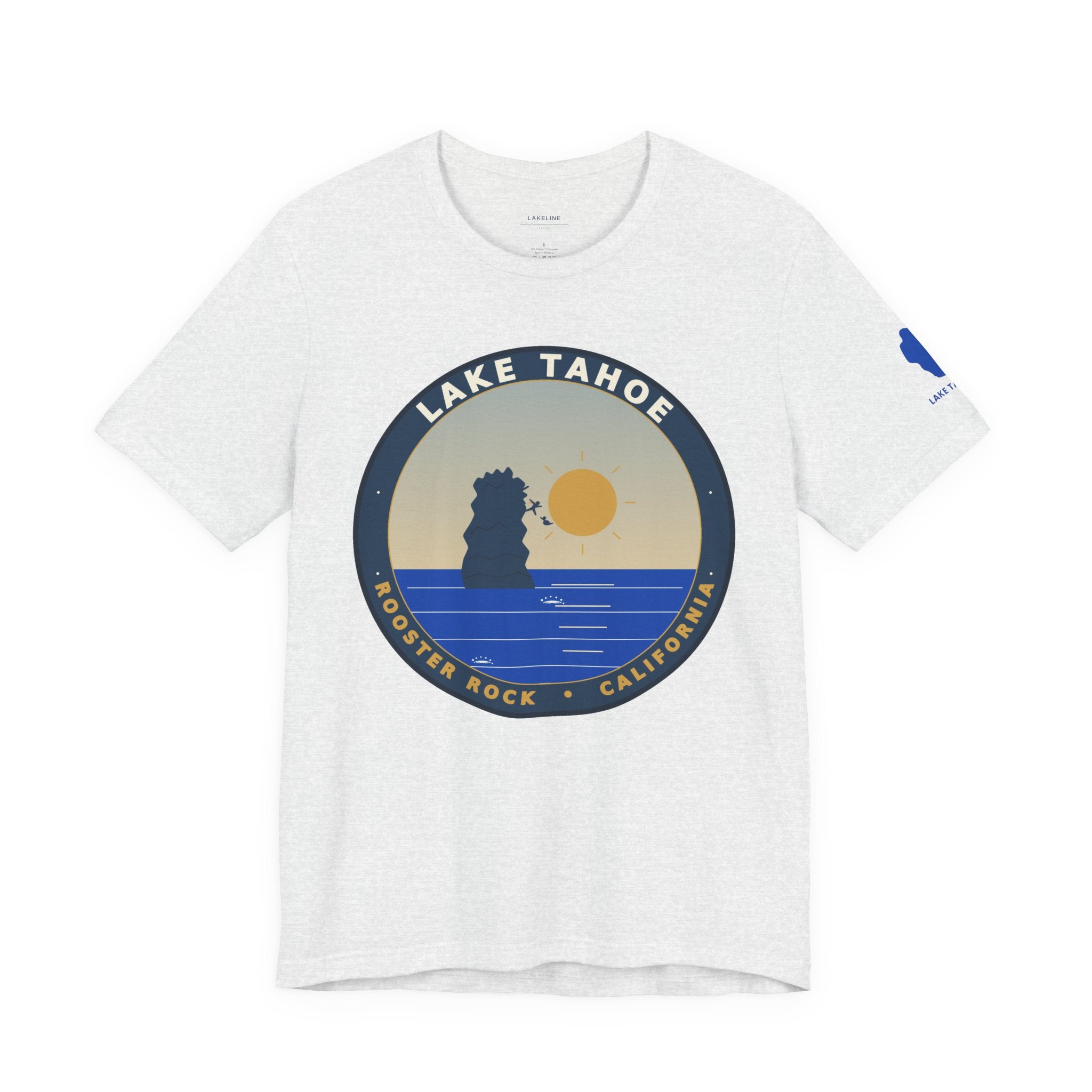 Lake Tahoe - Rooster Rock Unisex Jersey Short Sleeve Tee