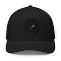 Grand Lake Embroidered Patch Trucker Cap - Orange and White